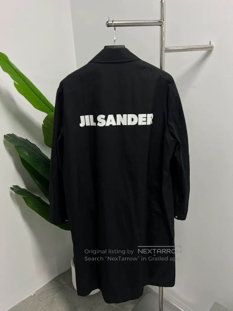 Jil Sander Jil Sander size 50 Big Logo Windbreaker Size L / US 10 / IT 46 - 2 Thumbnail
