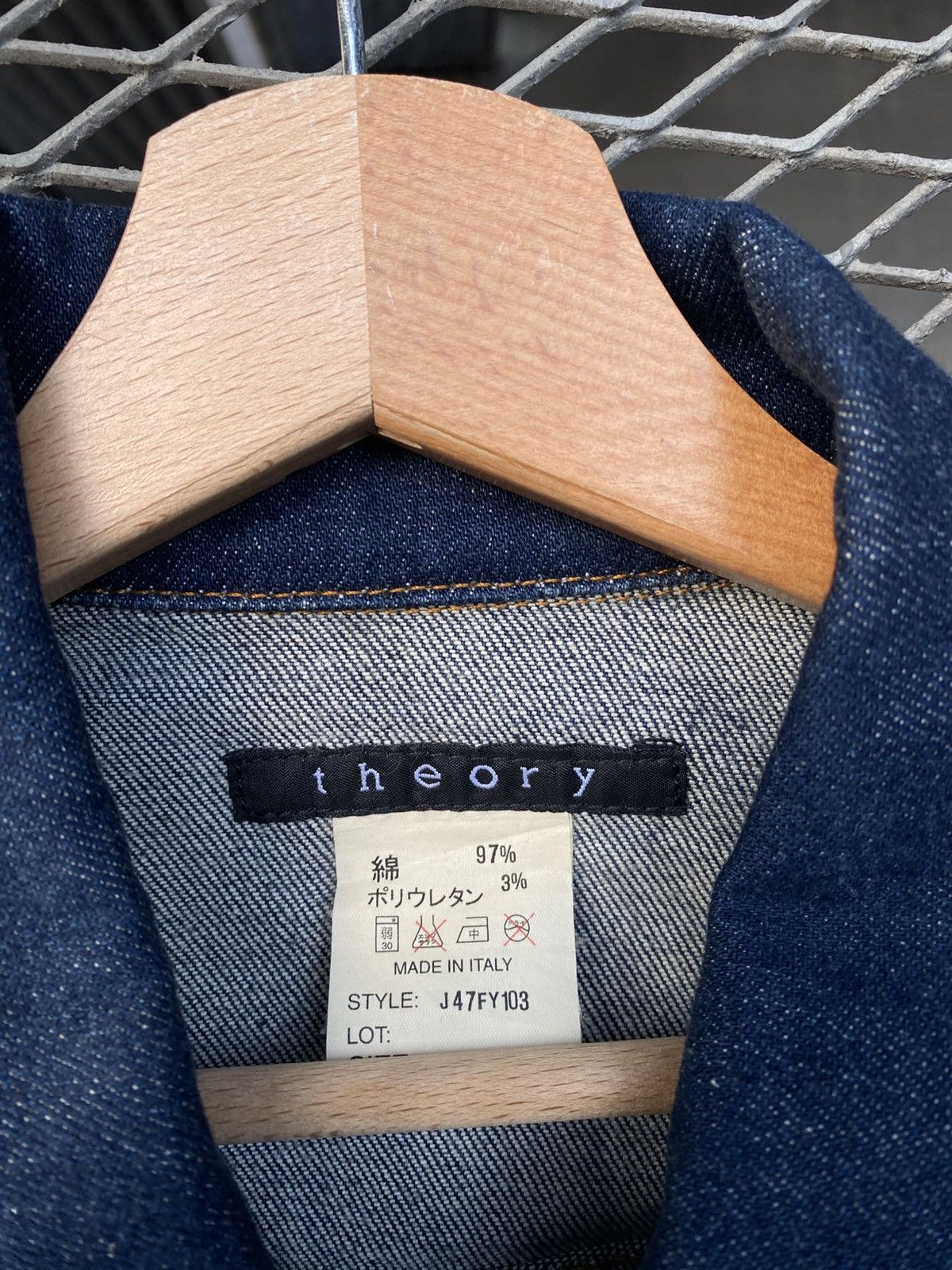 Theory Theory Denim Streetwear Vest Size US M / EU 48-50 / 2 - 2 Thumbnail