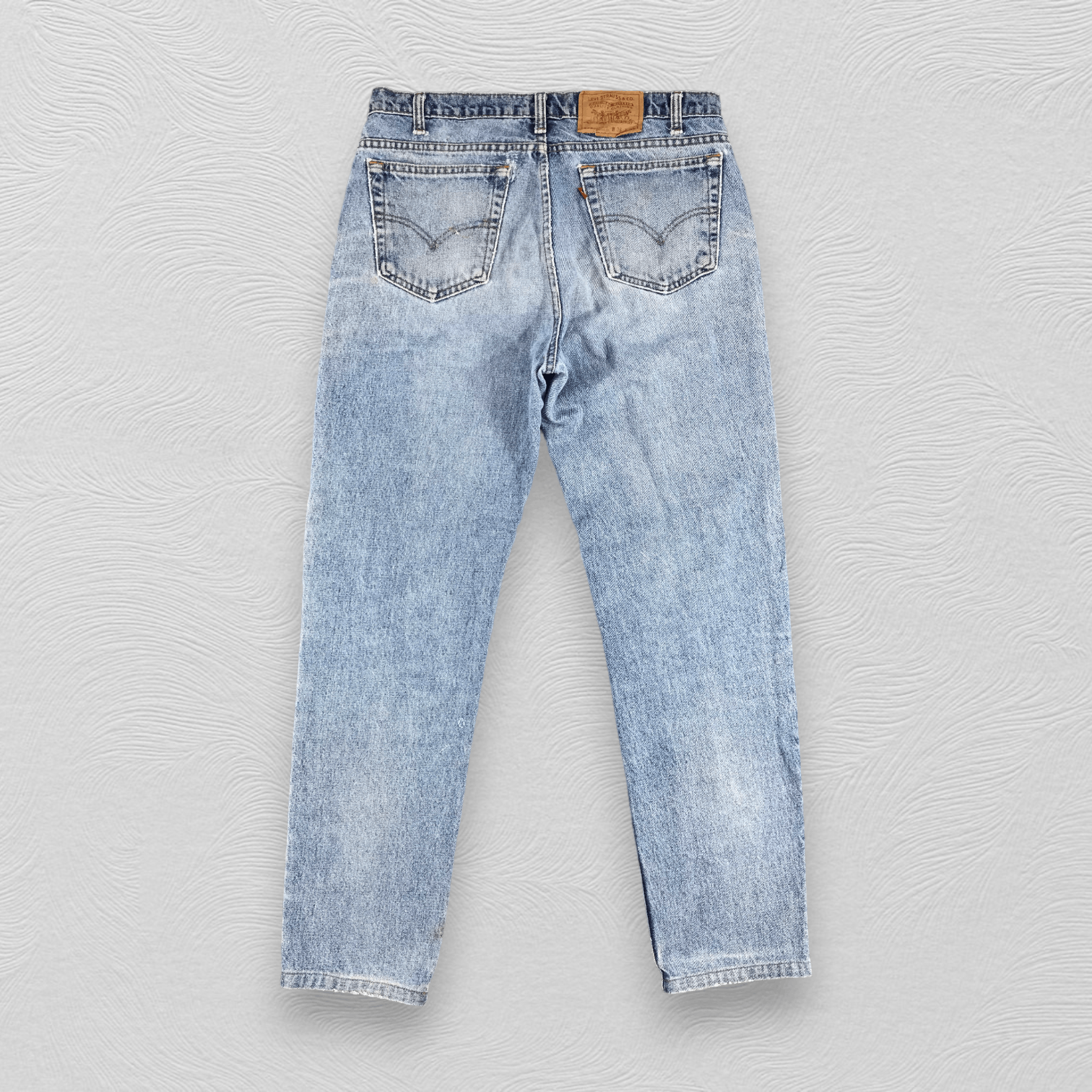 Levi's Vintage 90s Levis 512 Jeans Slim Fit Denim KJ482 Size US 35 - 2 Thumbnail