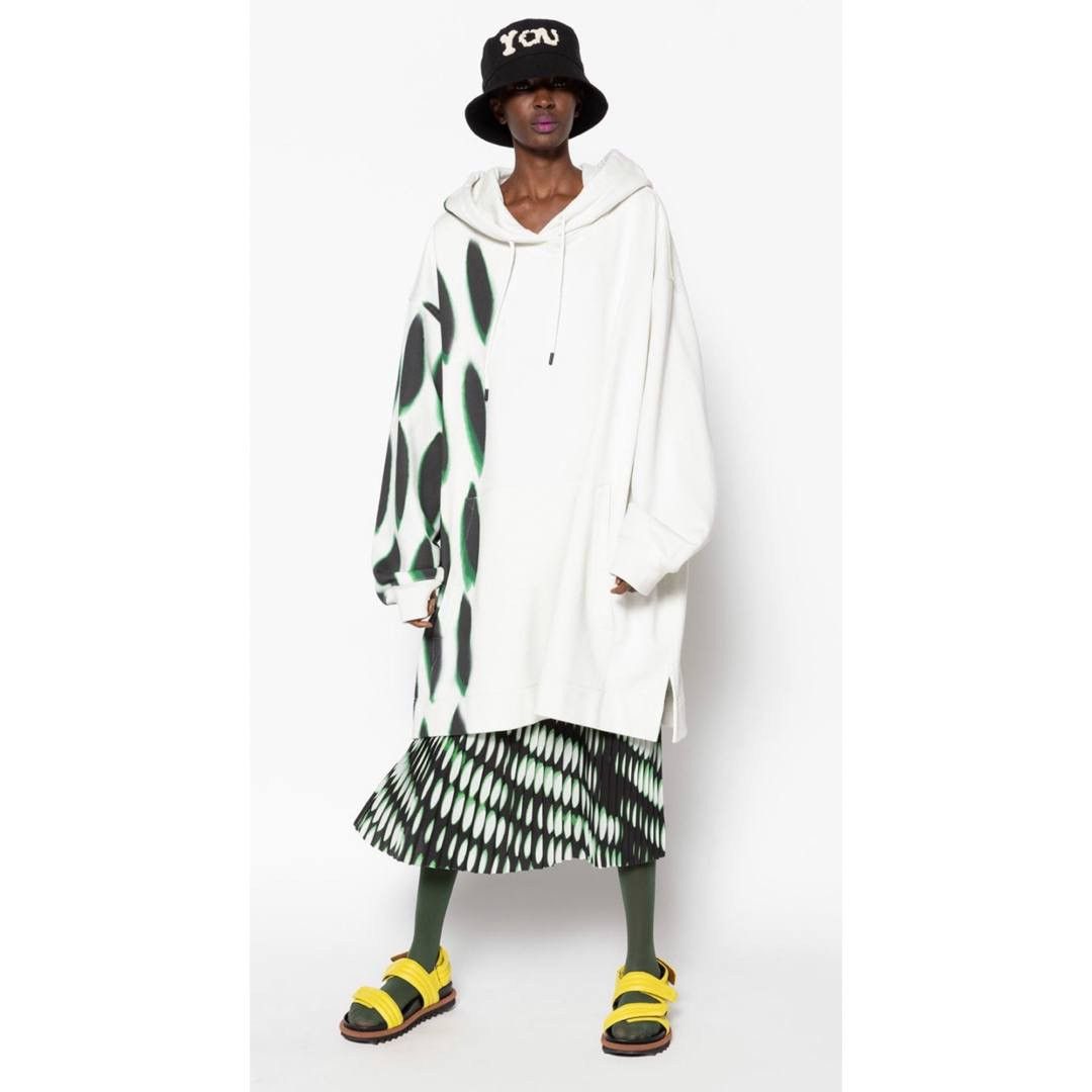 Dries Van Noten SS21 Dries Van Noten x Len Lye Long Dress Oversized Hoodie Size S / US 4 / IT 40 - 2 Thumbnail