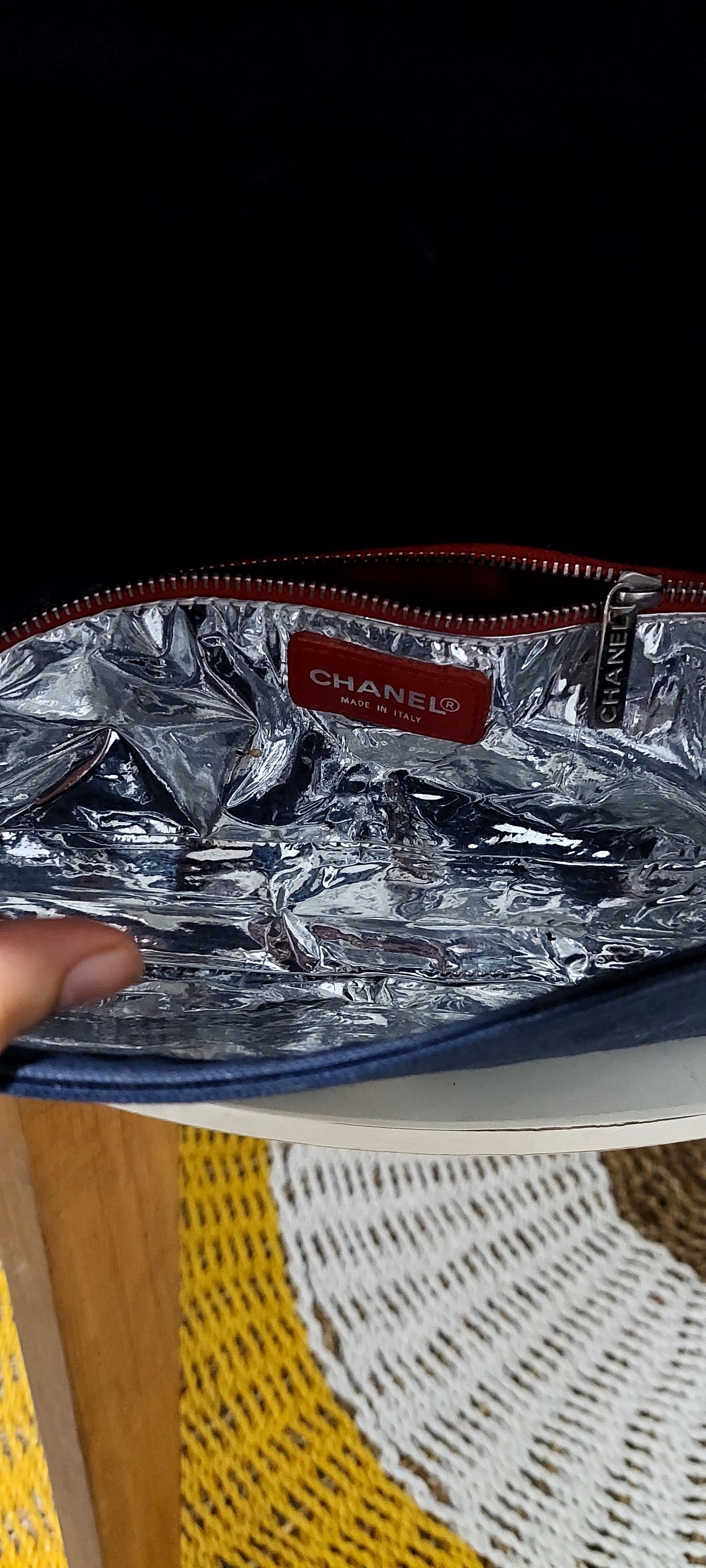 Chanel Chanel Number Five Denim Shoulder Size ONE SIZE - 8 Thumbnail