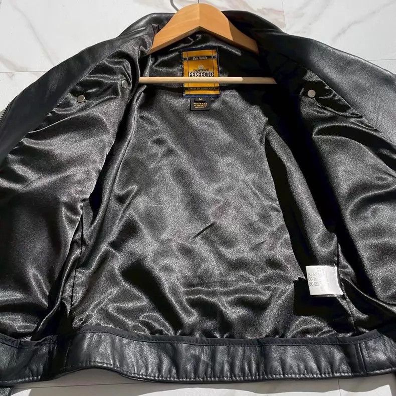 Schott Schott Sheepskin locomotive leather coat Size US M / EU 48-50 / 2 - 7 Thumbnail