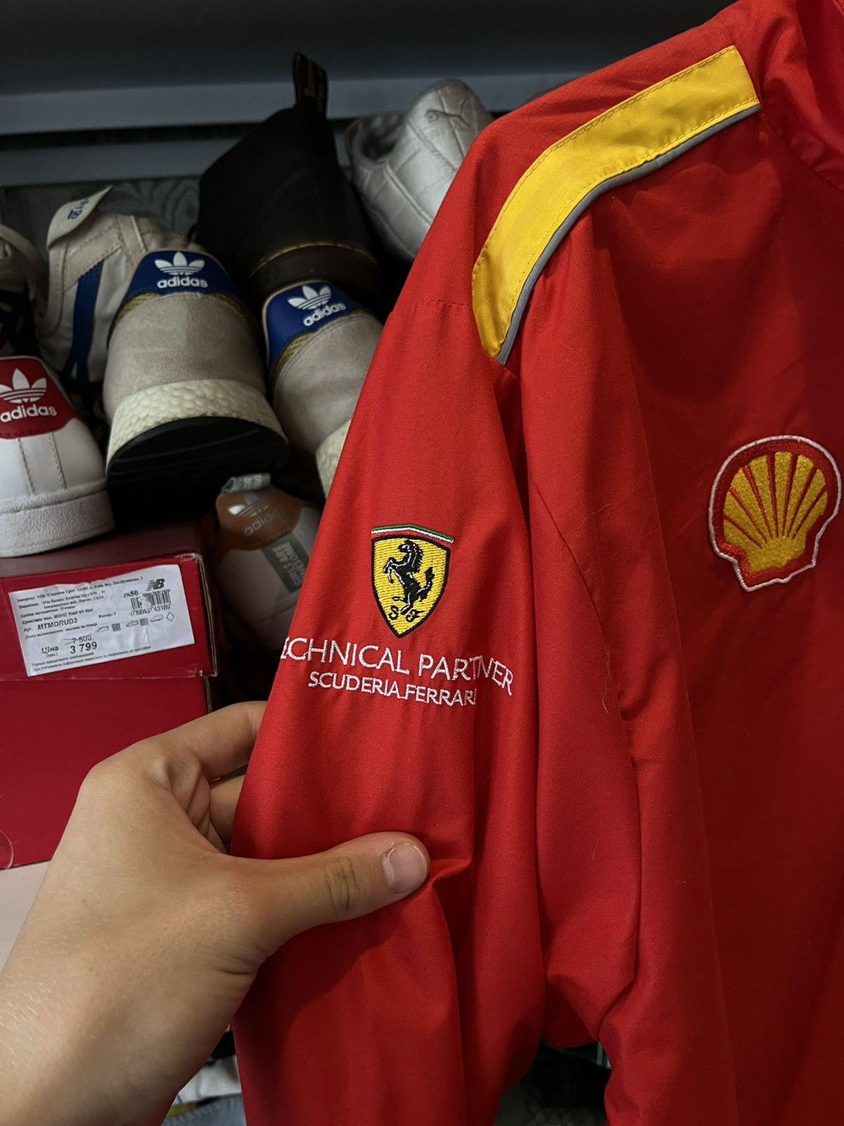 Ferrari Vintage Ferrari Jacket Shell Y2K Rare Size M Size US M / EU 48-50 / 2 - 20 Thumbnail
