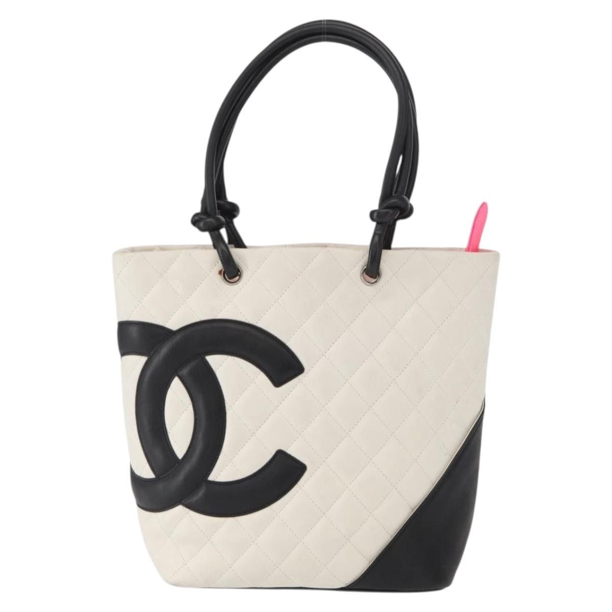 Chanel Chanel Cambon Tote Quilted Leather Size ONE SIZE - 1 Thumbnail