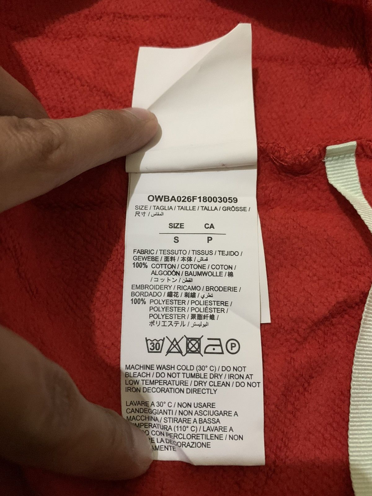 Off-White Off-White - Jockey Square - Sweater Crewneck Size S / US 4 / IT 40 - 8 Thumbnail