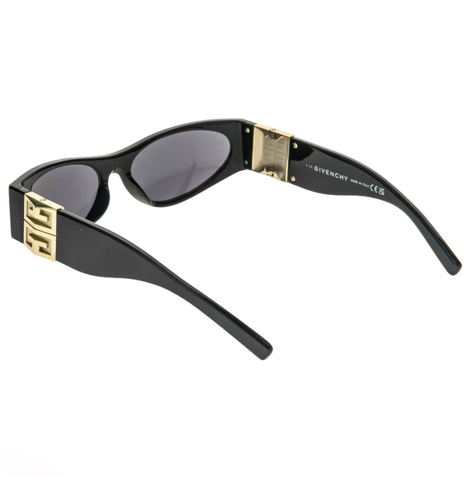 Givenchy GIVENCHY GV 4G Hinge 40055 Black Wrap GV40055I Sunglasses Size ONE SIZE - 4 Thumbnail