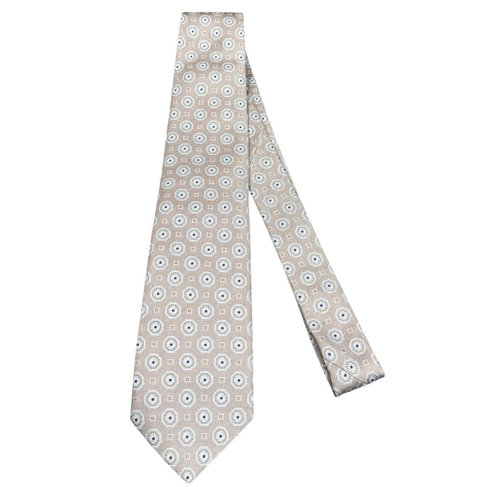 Brooks Brothers Brooks Bros Makers & Merchants Silk Tie Silver Medallion Size ONE SIZE - 2 Thumbnail