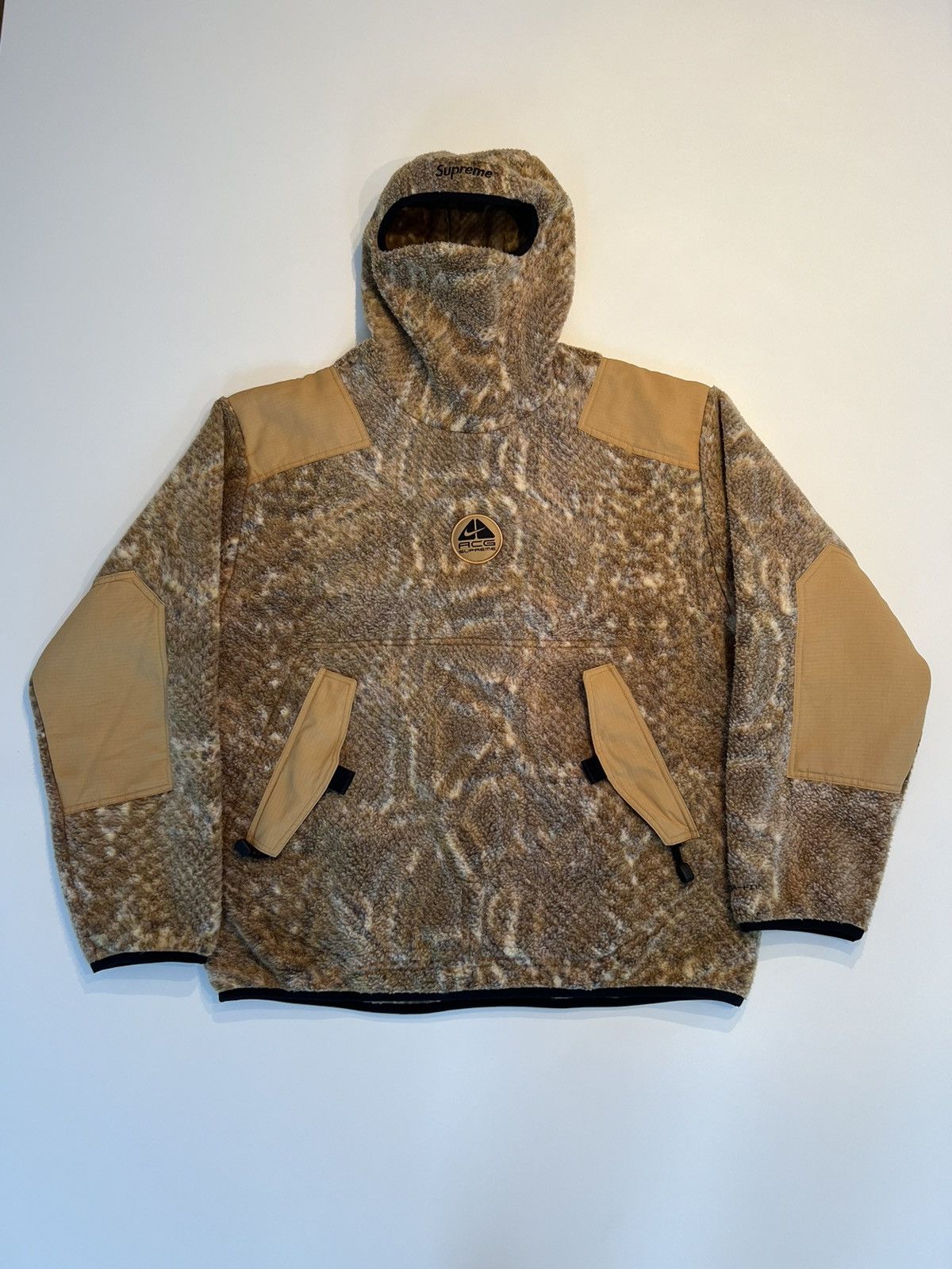 Nike ACG × Supreme AW22 ACG Fleece Pull-over Size US M / EU 48-50 / 2 - 1 Thumbnail