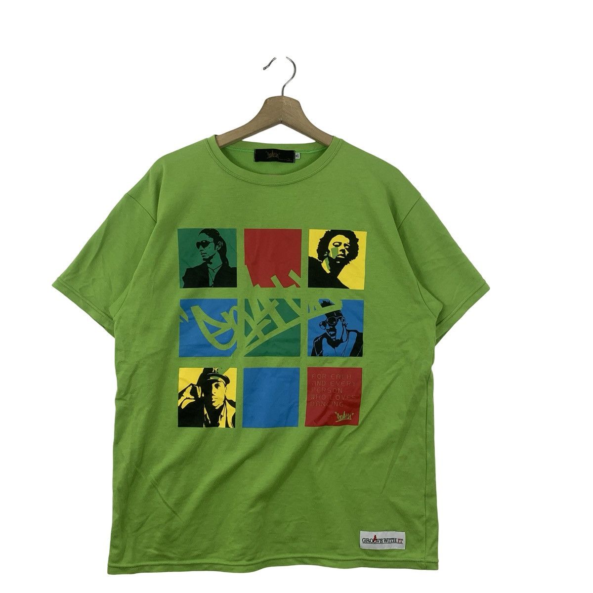 Mizuno ENLITH MIZUNO HIP HOP Rap Promo Artist Tee Shirt Top Size US M / EU 48-50 / 2 - 4 Thumbnail