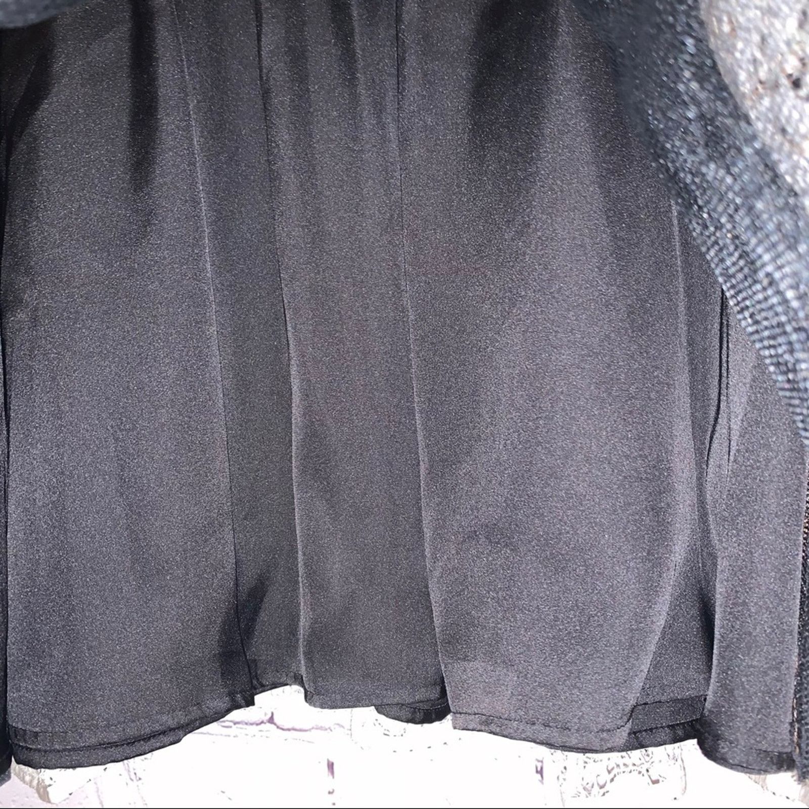 Anthropologie NWT HD in Paris Black & White Lace Bubble Skirt Size 26" / US 2 / IT 38 - 3 Thumbnail