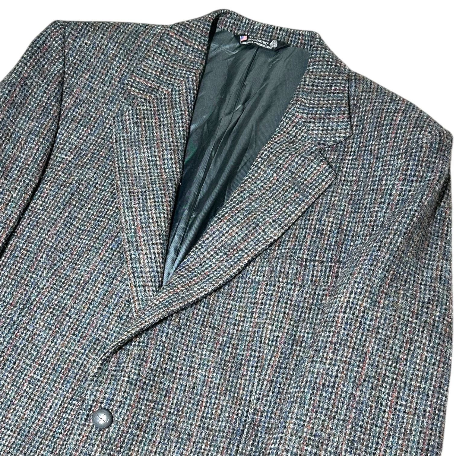 Harris Tweed John Alexander Harris Tweed Men's Wool Blazer 44R Sport Coat Size 44R - 5 Thumbnail