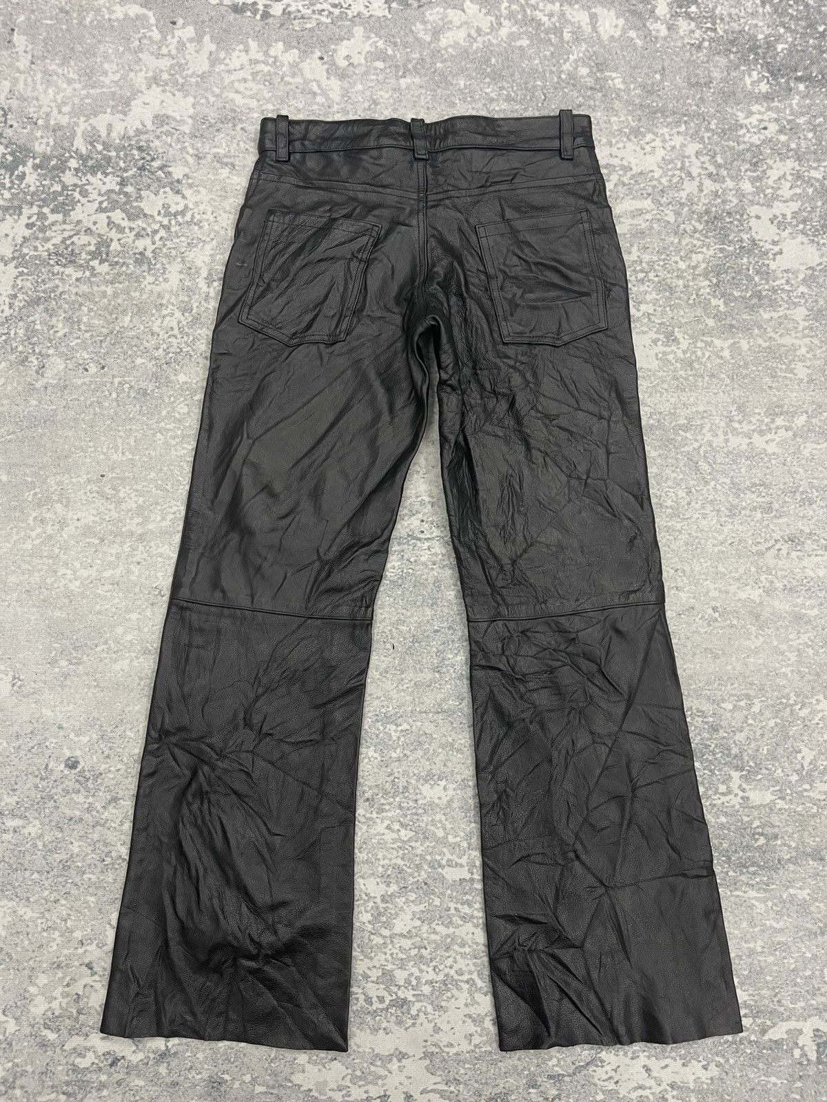 Genuine Leather Moto Field Cow Leather Pants Size US 30 / EU 46 - 10 Thumbnail