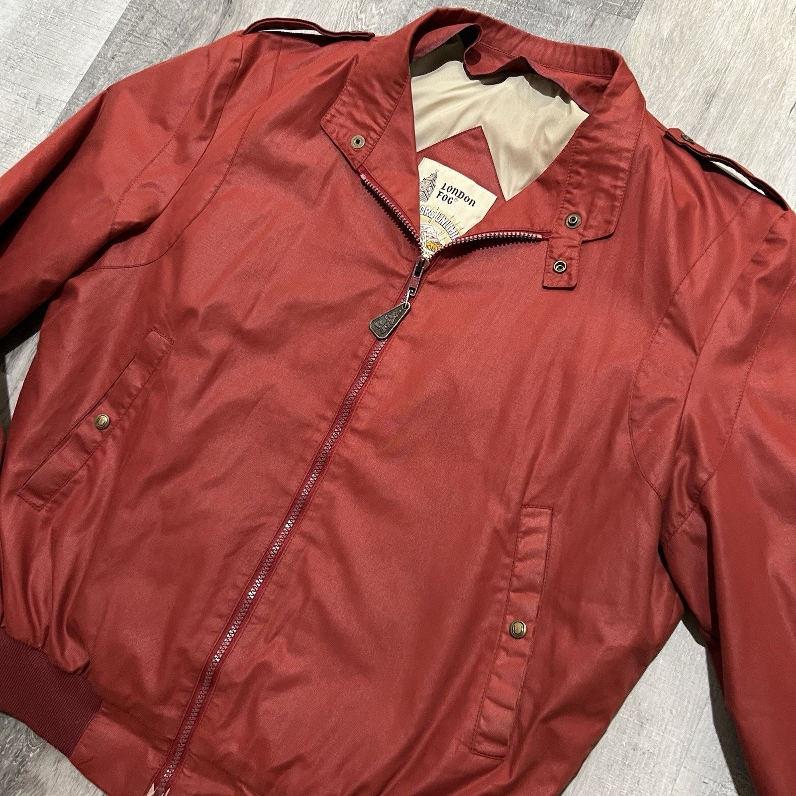 Vintage VTG London Fog Outdoor Unlimited Men's Golf Bomber Jacket Size US L / EU 52-54 / 3 - 3 Thumbnail