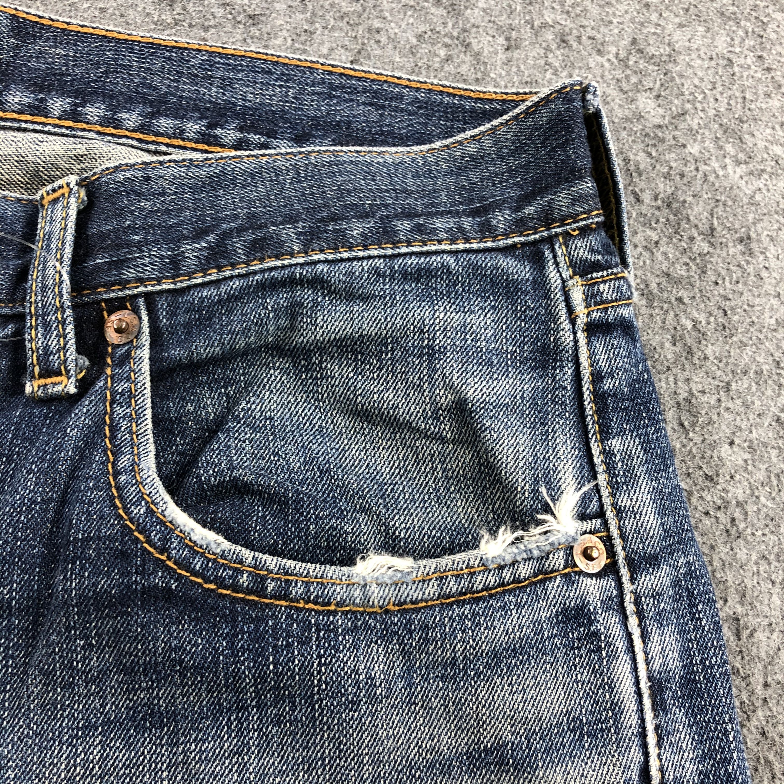 Levi's Vintage 90s Blue Wash Levis 534 Jeans-J1814 Size US 32 / EU 48 - 11 Thumbnail