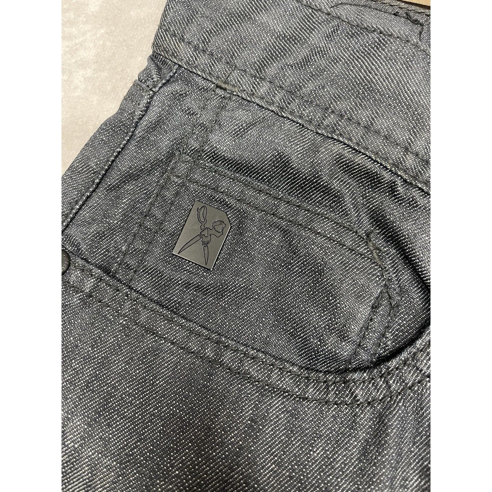 Ecko Unltd. Vintage Y2K Marc Ecko Cut Sew Dark Wax Wash Loose Baggy Jean Size US 36 / EU 52 - 4 Thumbnail