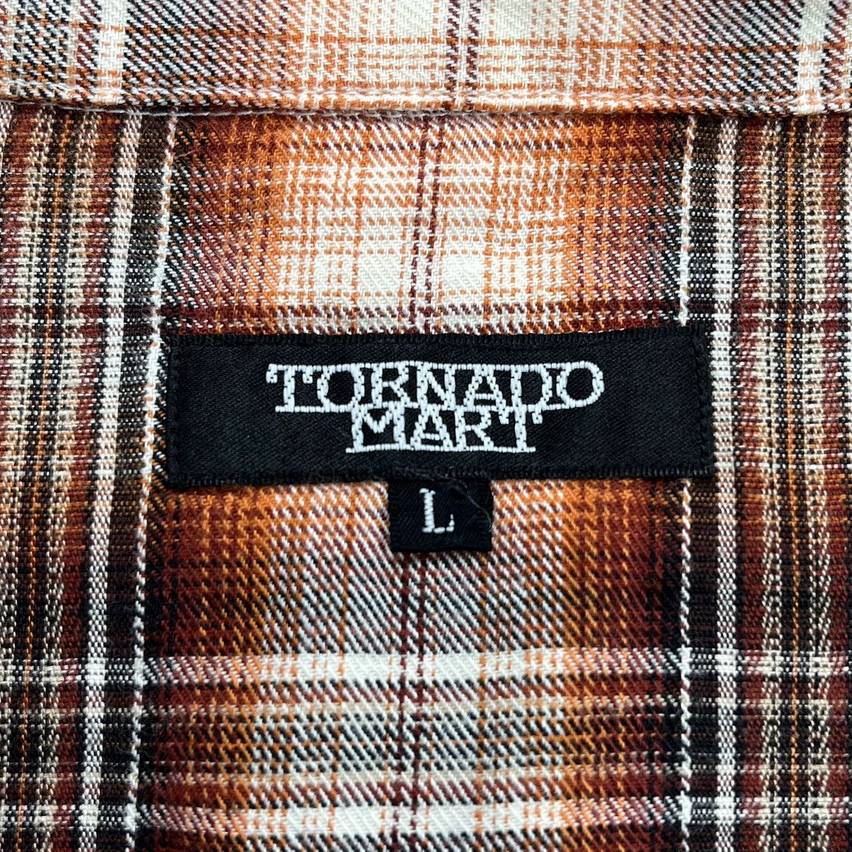 Tornado Mart 2000s Tornado Mart Japan Plaid Pattern Button Up Shirt Size US M / EU 48-50 / 2 - 5 Thumbnail