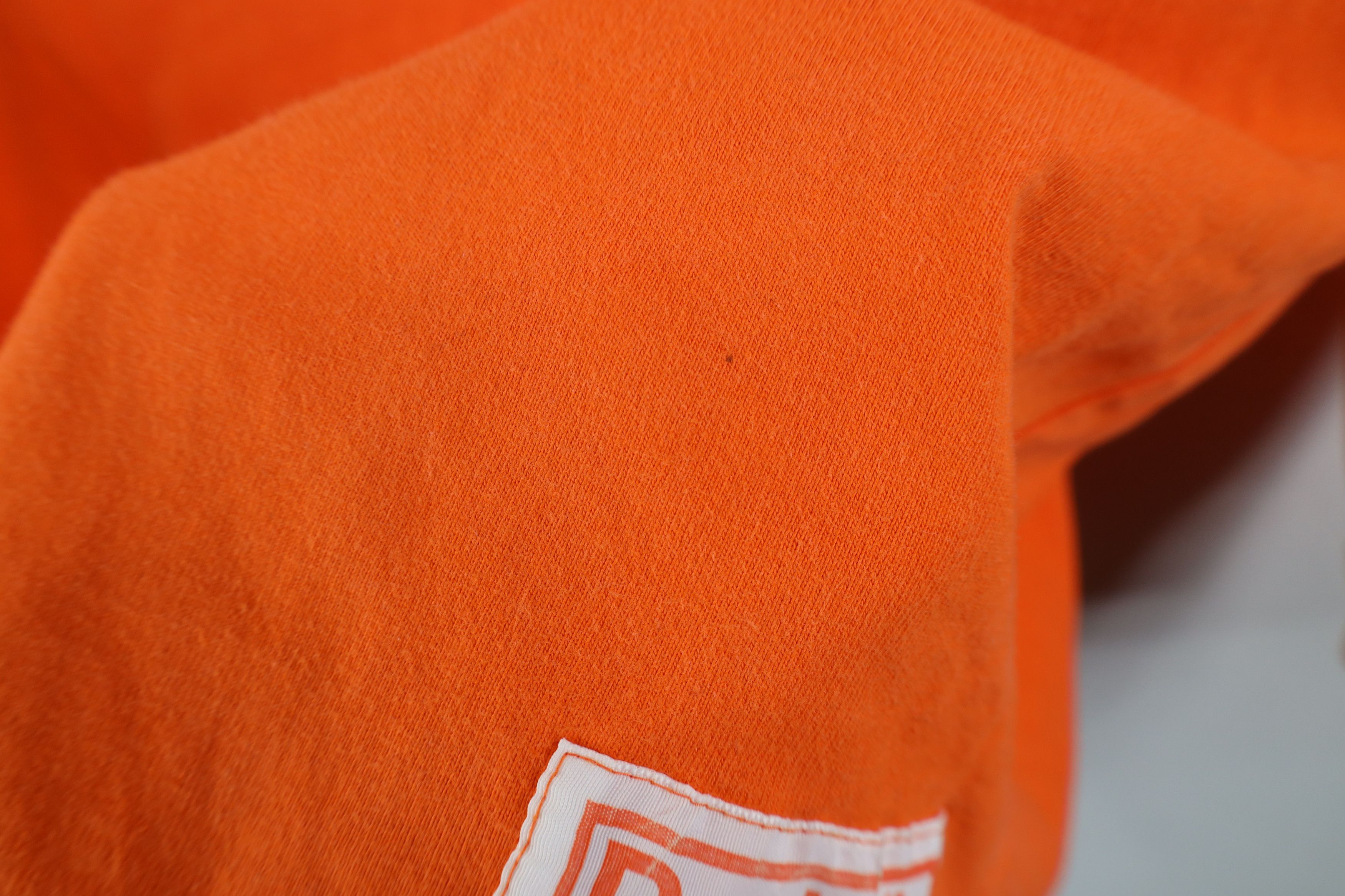 Reebok Vintage 90s Reebok Sport Spell Long Sleeve Rugby Polo Orange Size US S / EU 44-46 / 1 - 5 Thumbnail