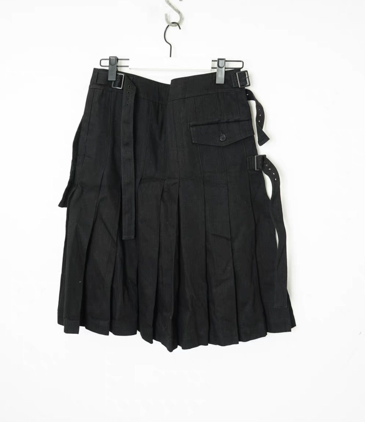 Yohji Yamamoto Yohji Yamamoto Decorative Pleated Wide-Leg Pants / Skirt Size US 34 / EU 50 - 1 Thumbnail