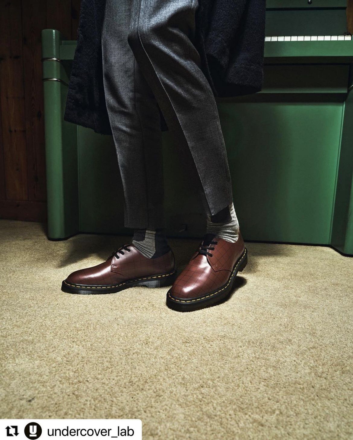 Dr. Martens × Undercover Undercover x Dr. Martens Classic Model 1461 Size US 10 / EU 43 - 9 Thumbnail