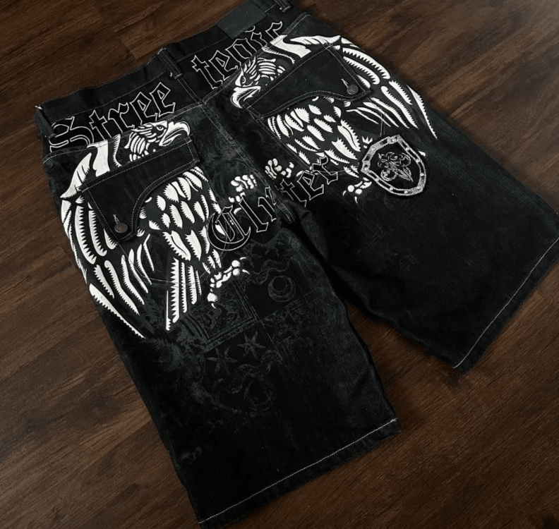 Japanese Brand Denim Shorts Patch Vintage Size US 30 / EU 46 - 3 Thumbnail
