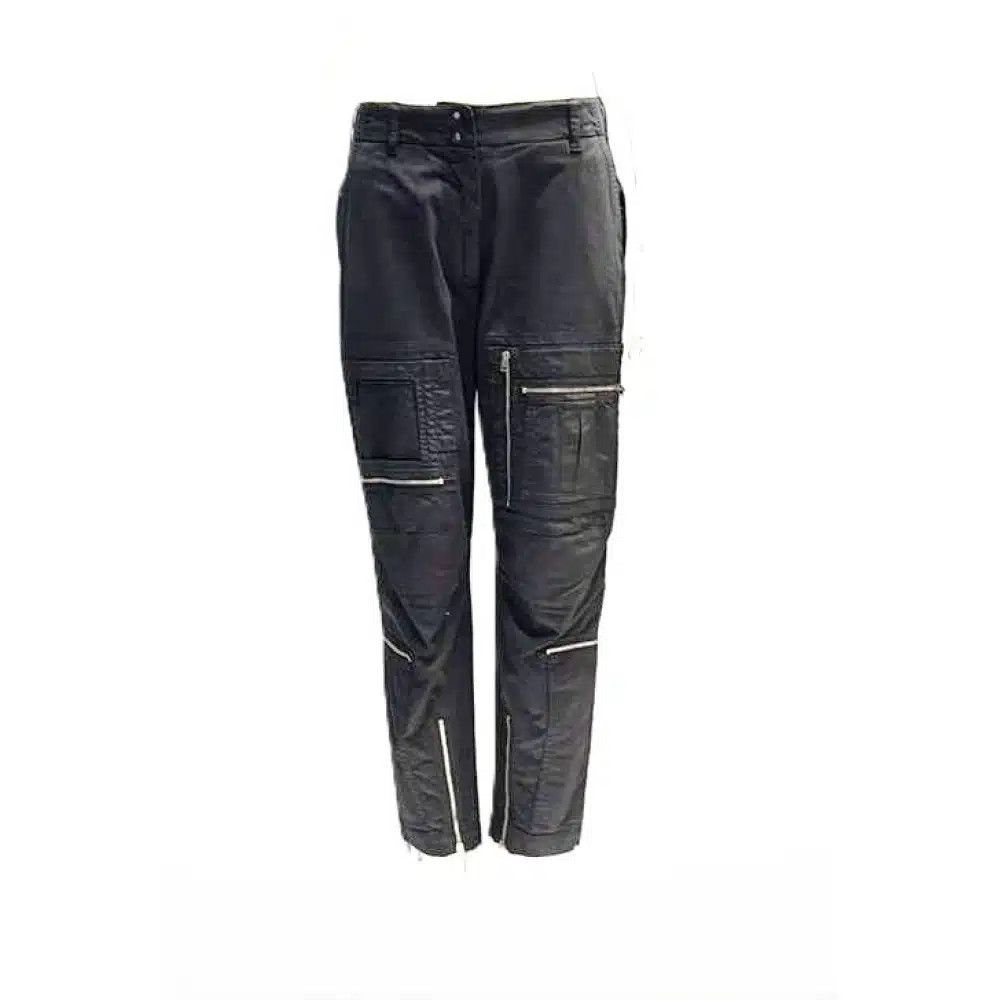 Tom Ford o1loc1c0225 PAW555 Cotton Twill Cargo Pant in Black Size 25" / US 0 / IT 36 - 1 Thumbnail