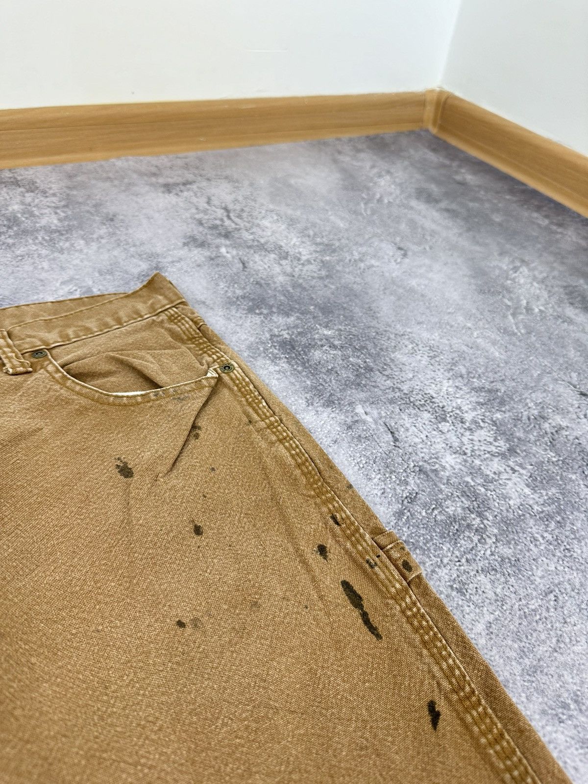 Dickies Vintage Dickies Faded Carpenter Cargo USA Opium Work Pants Size US 34 / EU 50 - 12 Thumbnail