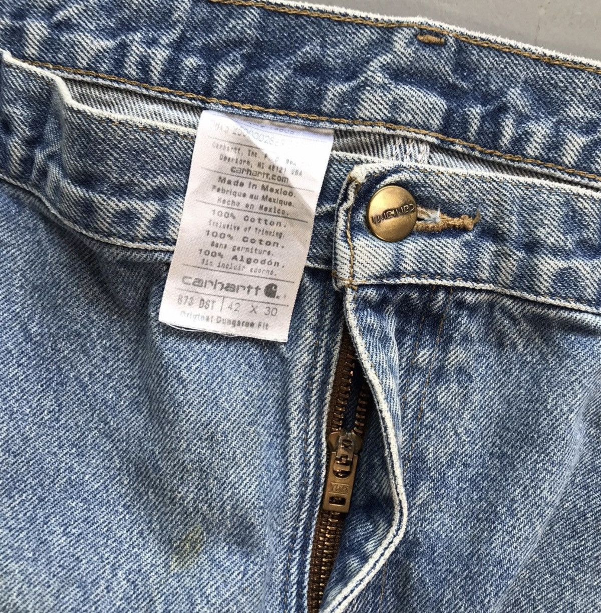 Carhartt Vintage carhartt b136 dst double knee denim Size US 42 / EU 58 - 5 Thumbnail