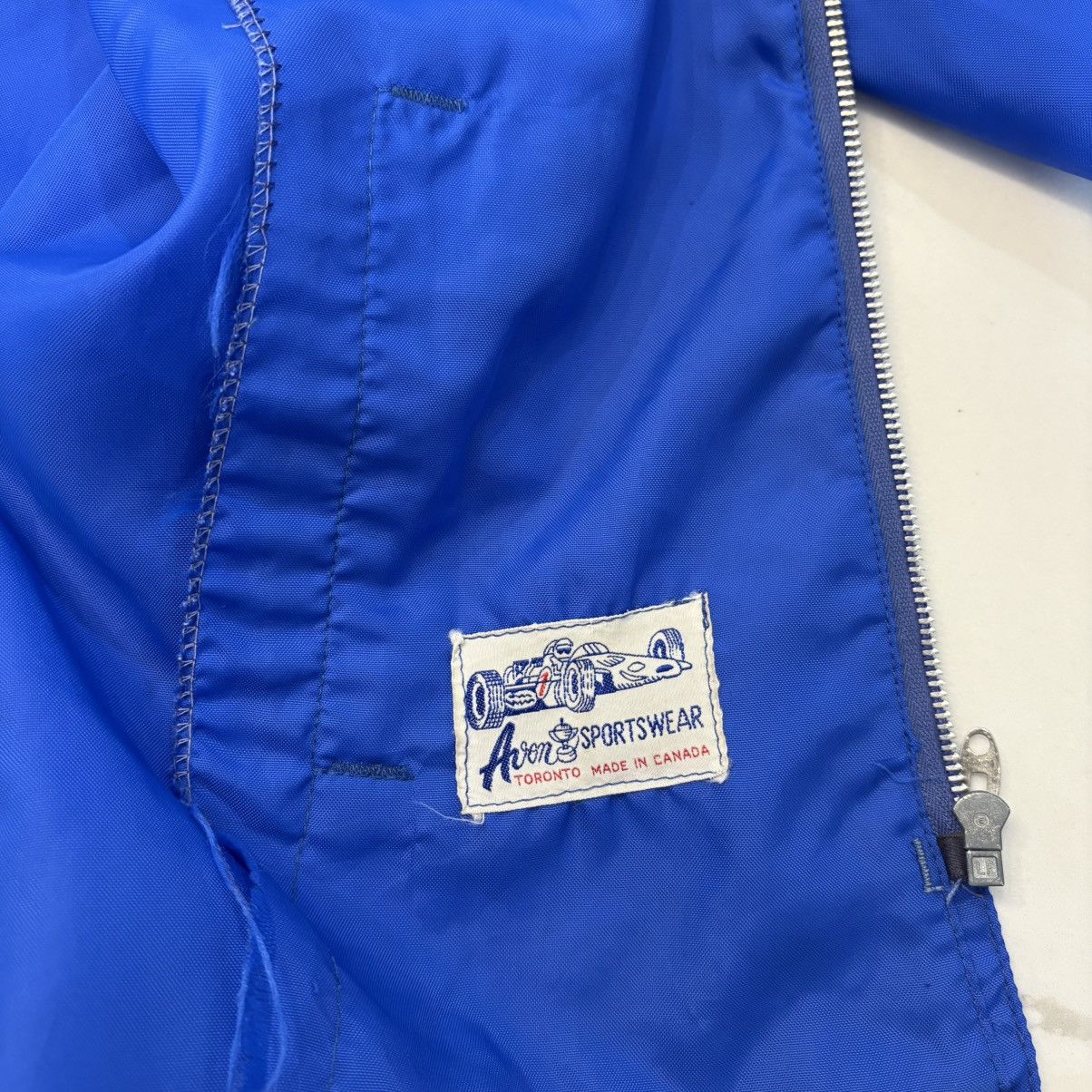 Vintage Vintage 80s Amsoil ASA Racing Ford Dave Watson Jacket Size US L / EU 52-54 / 3 - 5 Thumbnail