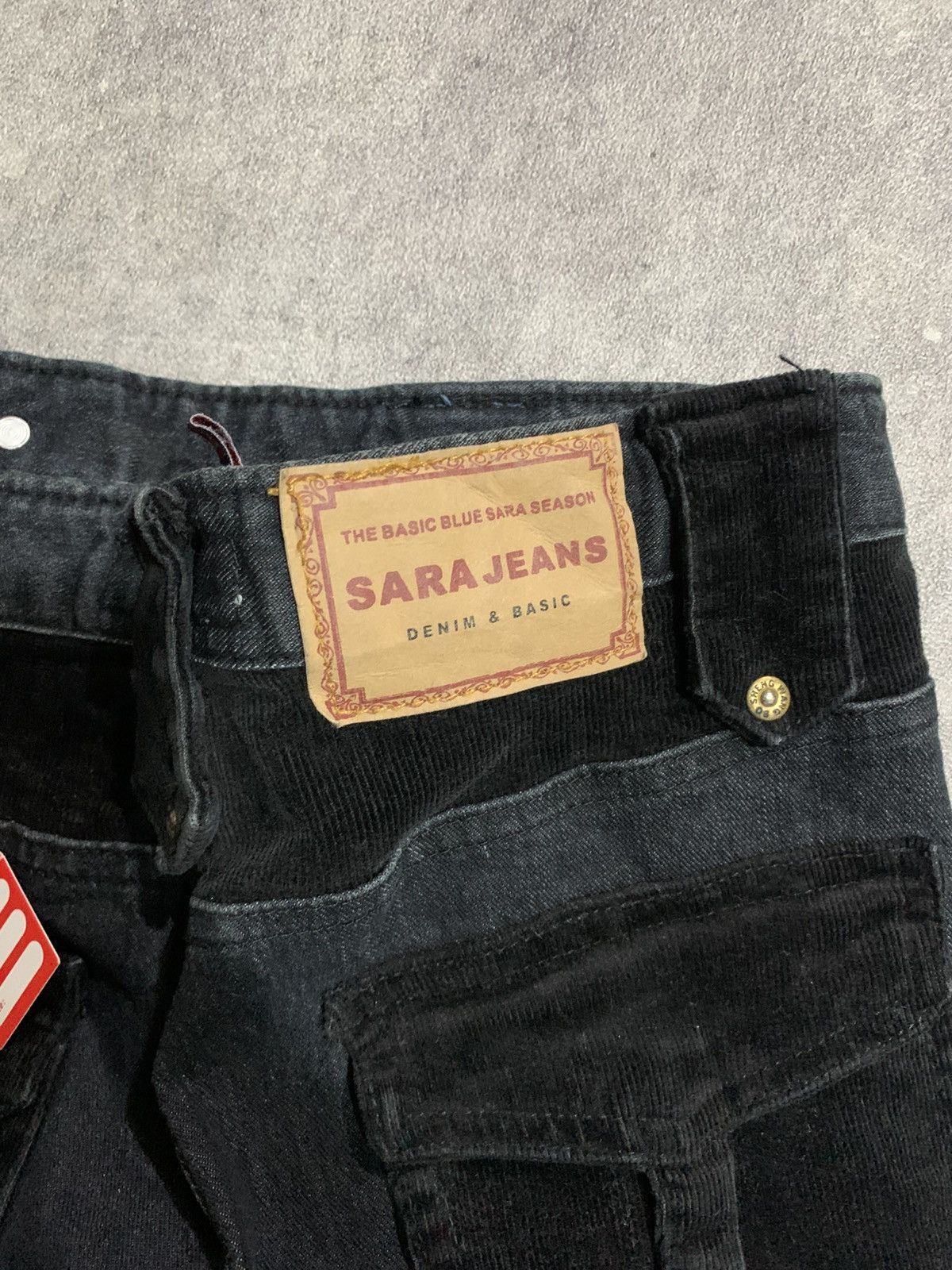 Other Flared jeans multi pocket cargo x if six was nine x vintage Size US 29 - 8 Thumbnail