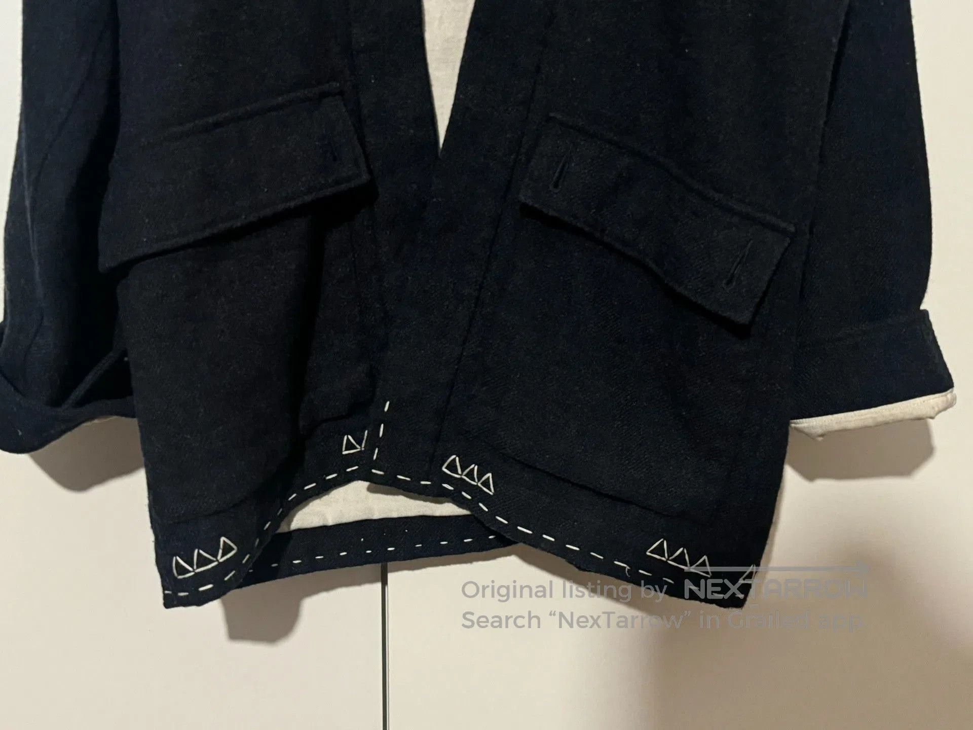 Visvim VISVIM Dark Blue Robe Cardigan. Size US XL / EU 56 / 4 - 4 Thumbnail