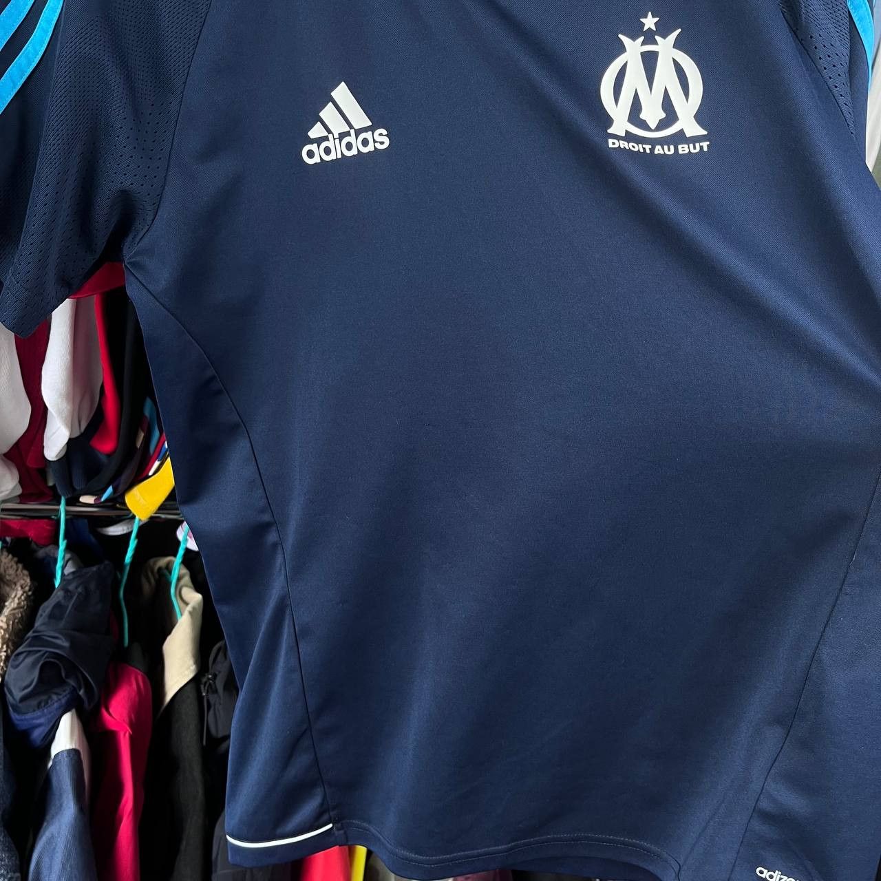 Adidas Olympique Marseille 2017/2018 Football Soccer Jersey Size US M / EU 48-50 / 2 - 5 Thumbnail
