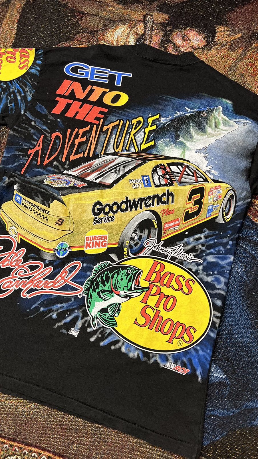 NASCAR NASCAR Dale Earnhardt Bass Pro Tee Size US L / EU 52-54 / 3 - 4 Thumbnail