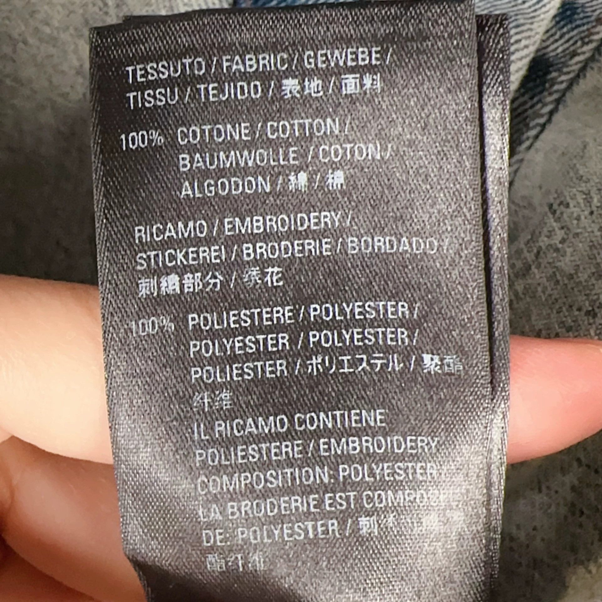 Balenciaga balenciaga denim jacket size 48 Size US M / EU 48-50 / 2 - 5 Thumbnail