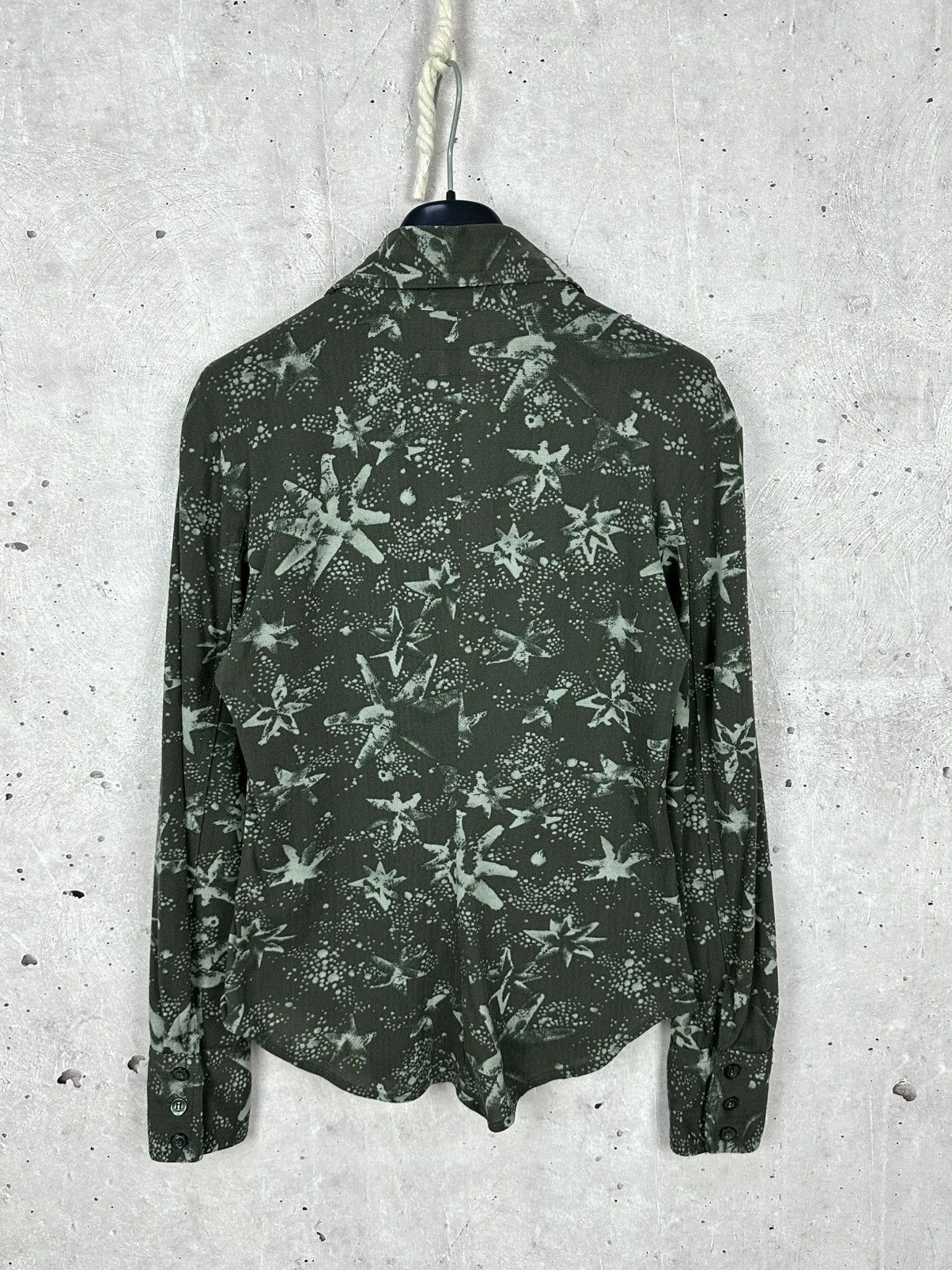 Diesel Vintage Y2K Diesel Printed Made in Italy Long Sleeve Shirt Size S / US 4 / IT 40 - 5 Thumbnail
