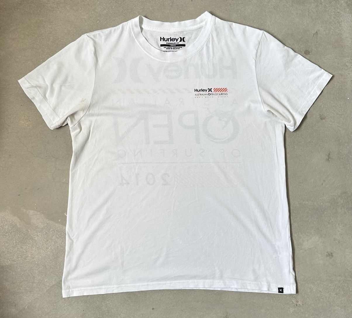 Hurley HURLEY AUSTRALIAN OPEN SURFING TEE Size US L / EU 52-54 / 3 - 2 Thumbnail