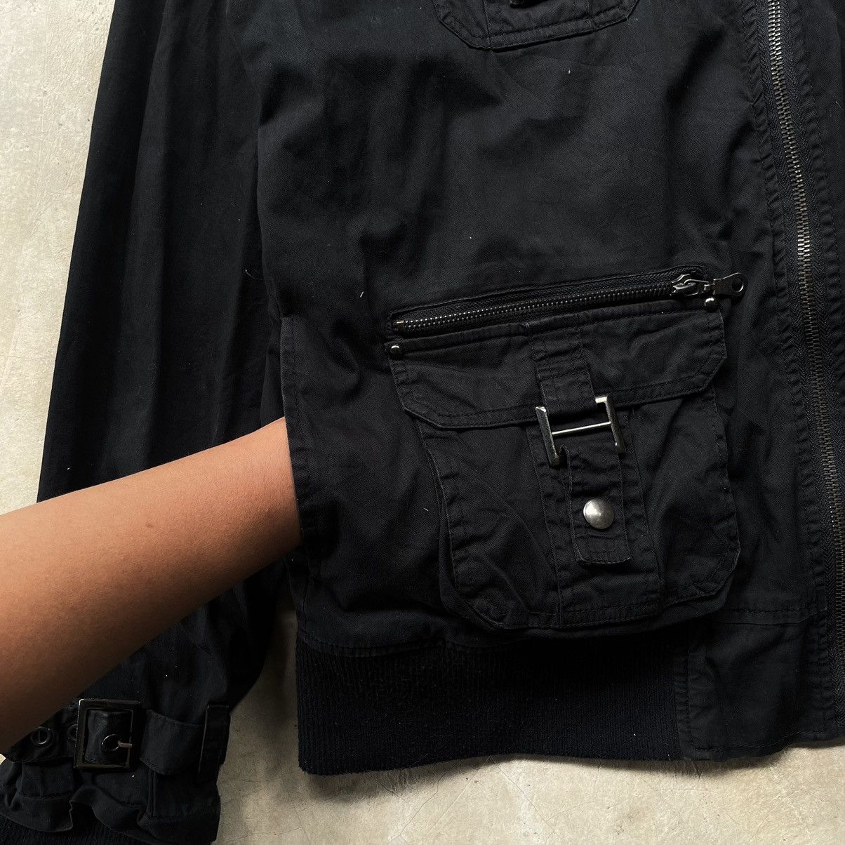 In The Attic 🇯🇵 In the attic Gothic Punk Utility Bondage Style Jacket Size US M / EU 48-50 / 2 - 6 Thumbnail