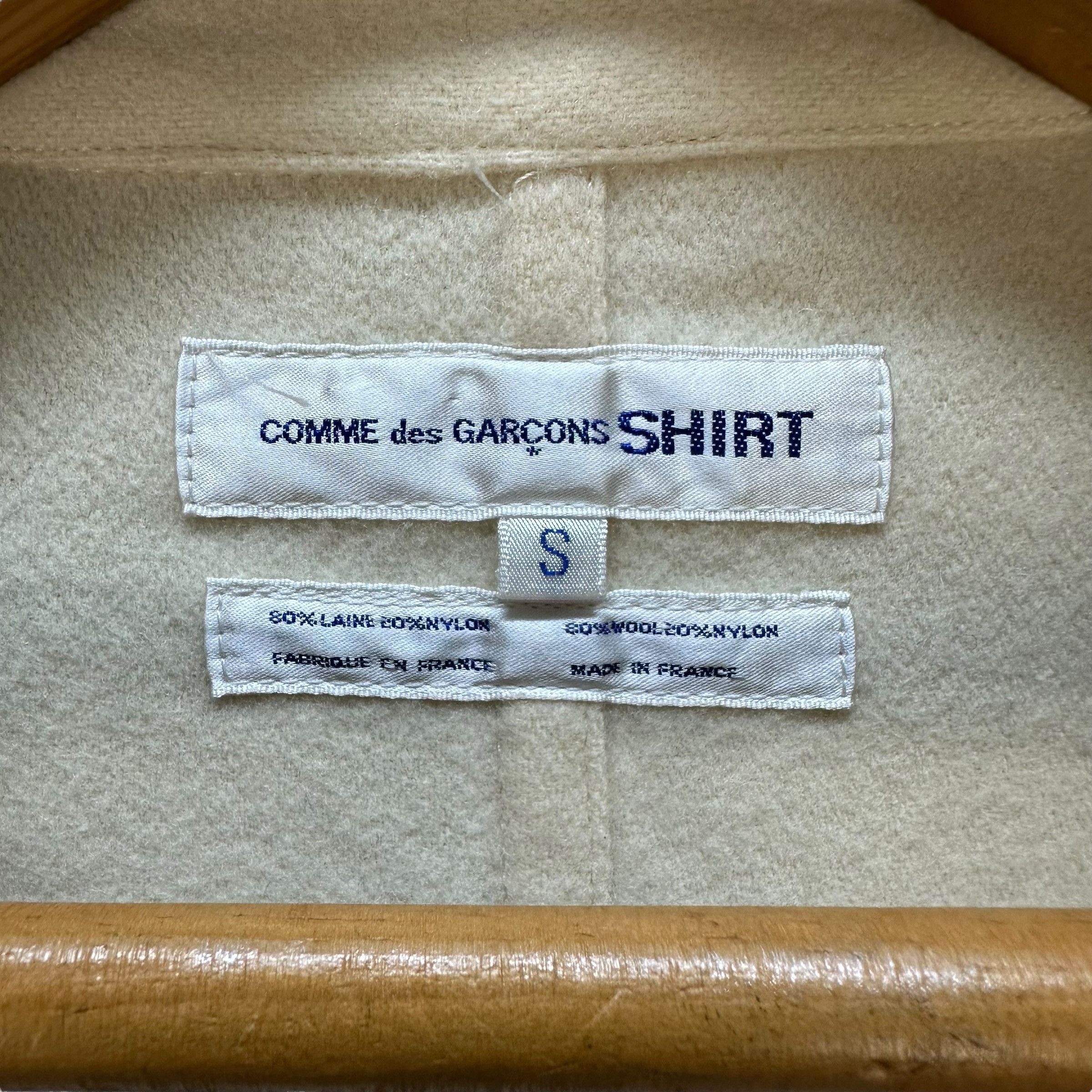 Comme des Garcons SHIRT COMME des GARCONS F/W Double Breasted Coat #A80-1936 Size US S / EU 44-46 / 1 - 7 Thumbnail