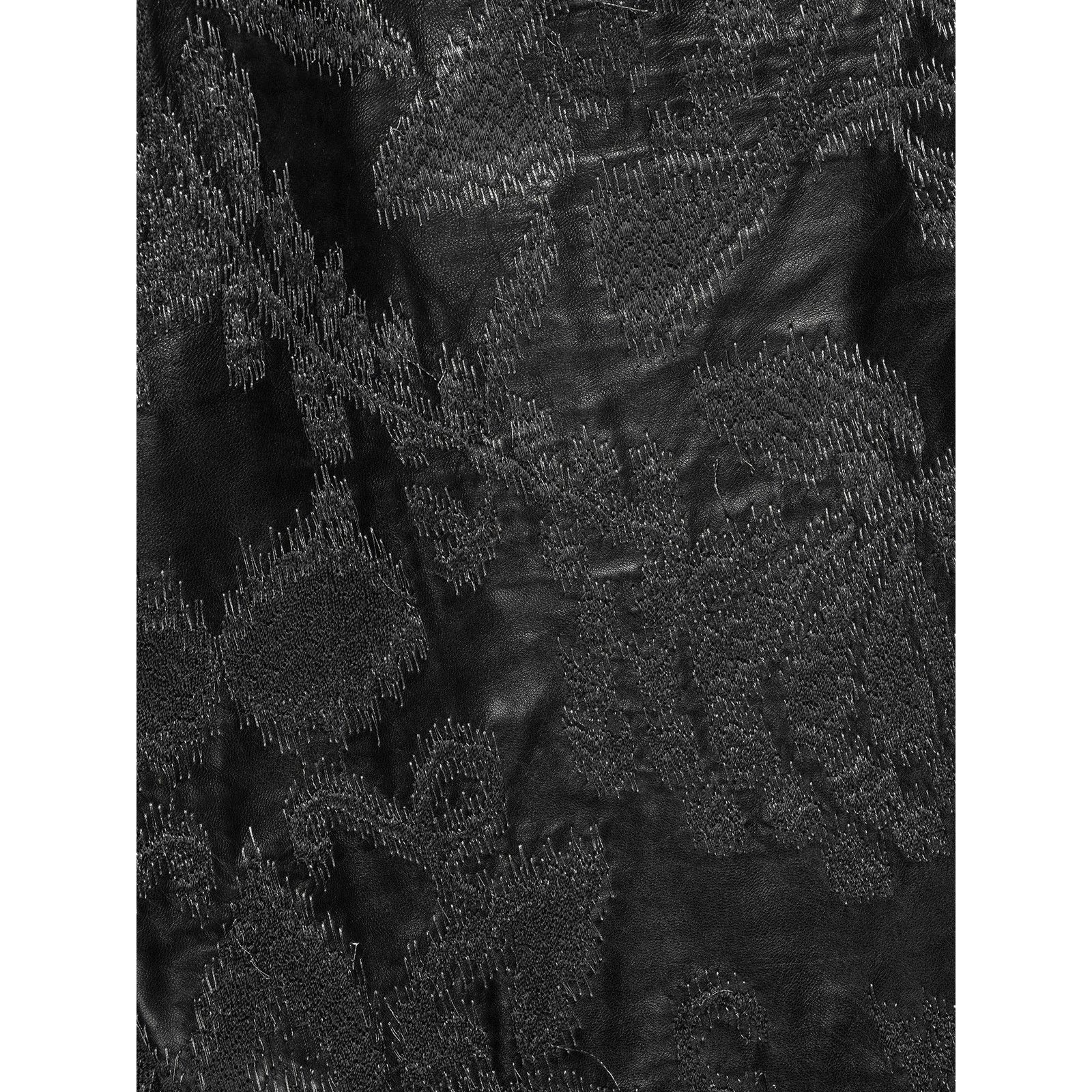 Gucci SS00 Tom Ford Embroidered Leather Pants Size US 31 - 4 Thumbnail