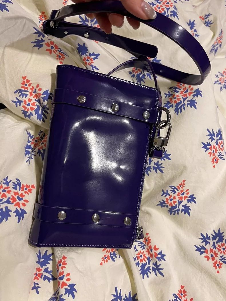 Vivienne Westwood vivienne westwood size os Lacquered blue and purple Betty s Size ONE SIZE - 2 Thumbnail
