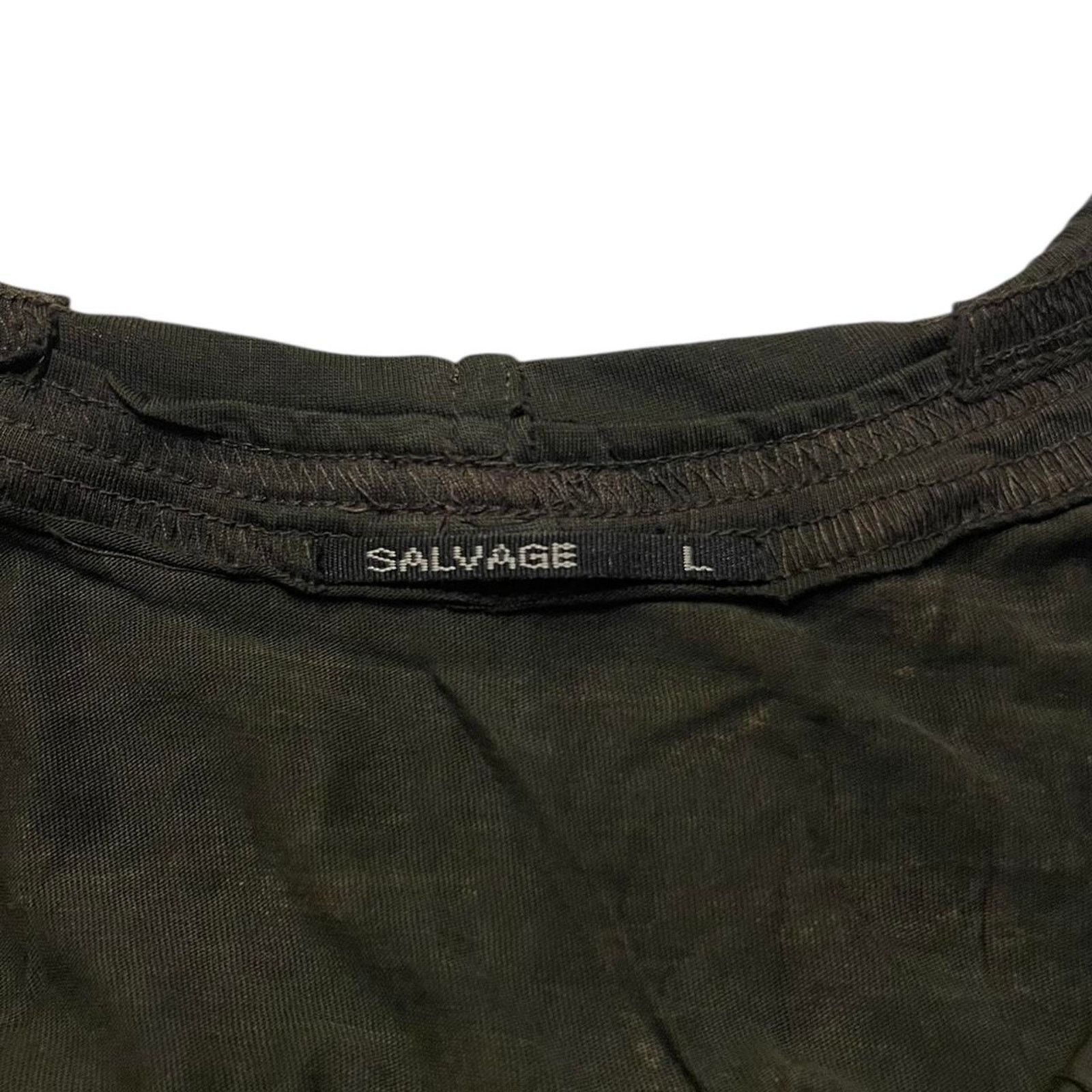 Salvage NWOT Vintage Y2K Salvage grunge punk goth lace-up tank dress Size L / US 10 / IT 46 - 8 Thumbnail