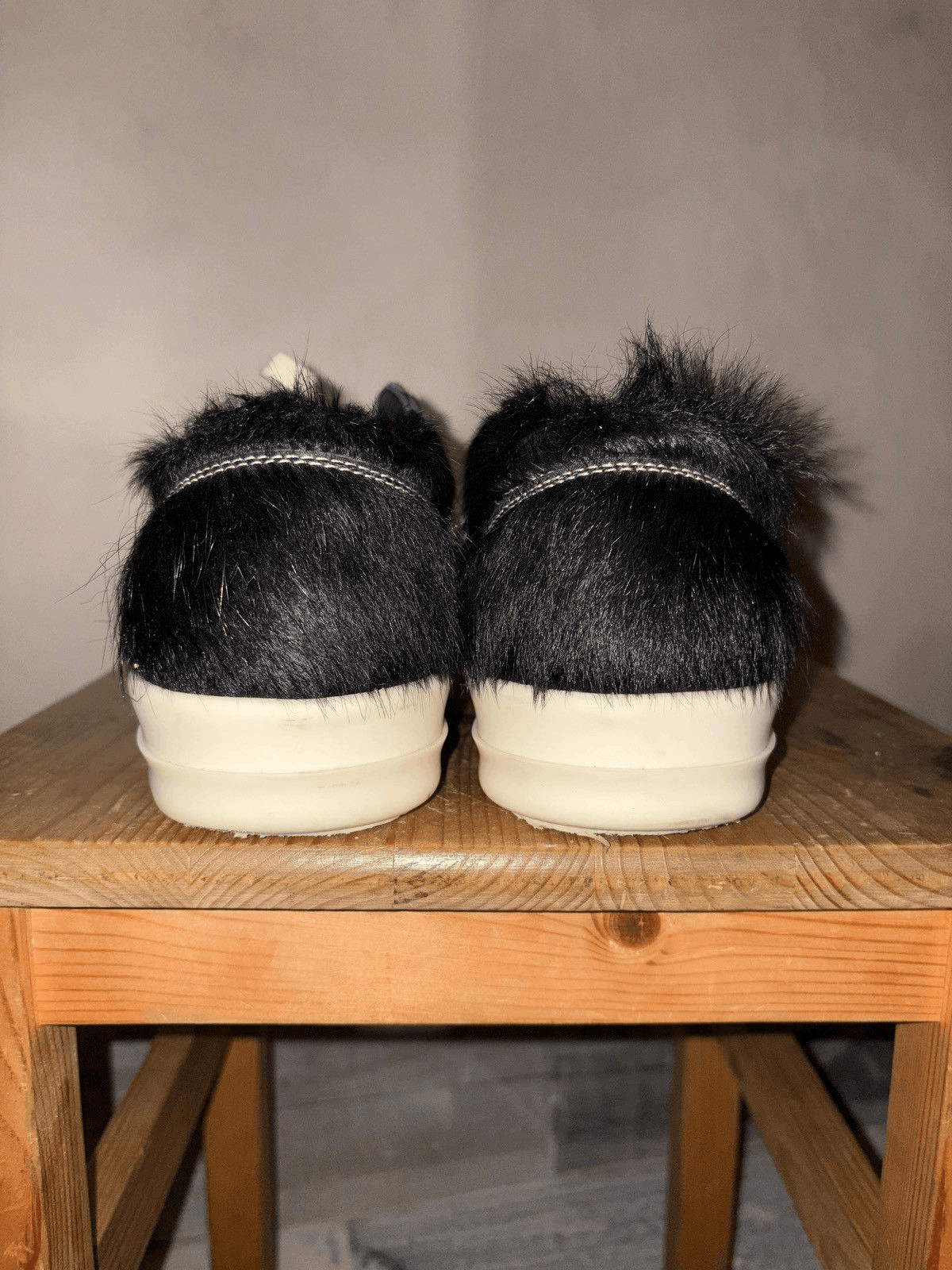 Rick Owens SS24 Lido Rick Owens Ponyhair Vintage Low Size US 9 / EU 42 - 5 Thumbnail