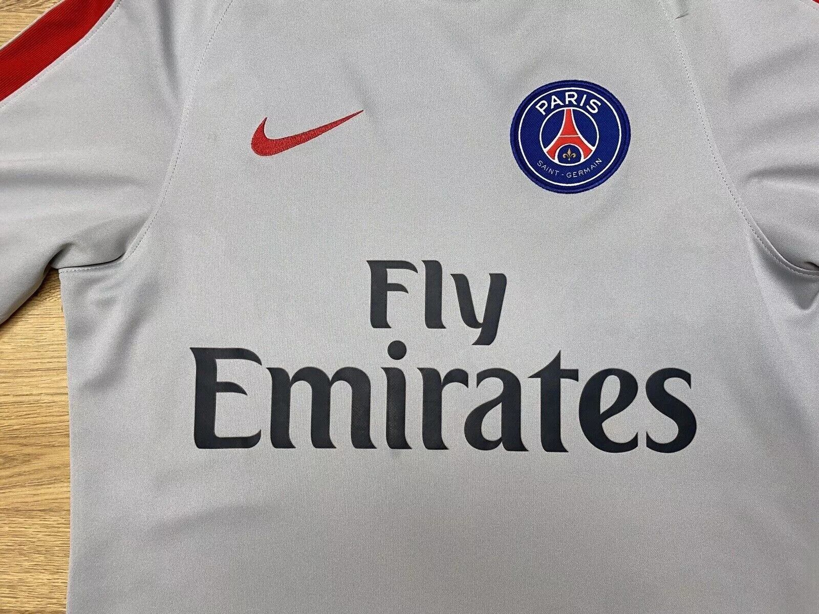 Nike PSG PARIS SAINT GERMAIN TRAINING FOOTBALL JERSEY SOCCER Size US S / EU 44-46 / 1 - 5 Thumbnail