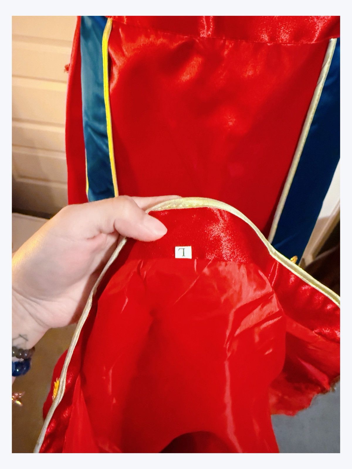 Other Men’s Traditional Chinese Wedding Outfit – Red & Gold Dragon Size 38L - 8 Thumbnail
