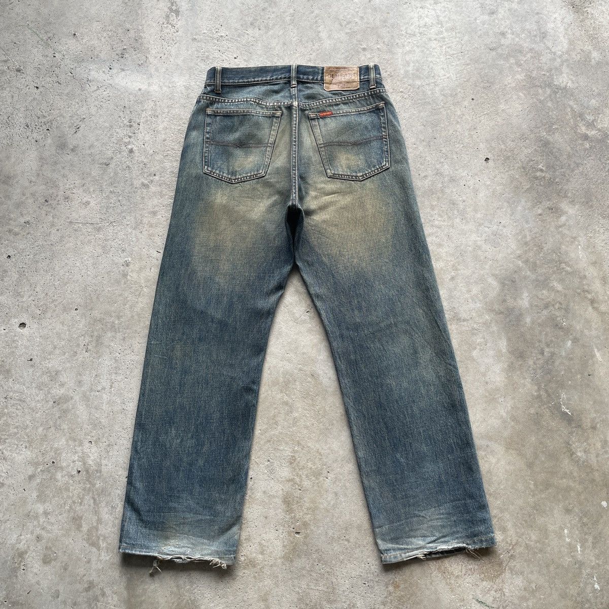 Japanese Brand × Jean Vintage Japan Rusty Jeans Faded Denim Pants W31x28.5 Size US 31 - 11 Thumbnail