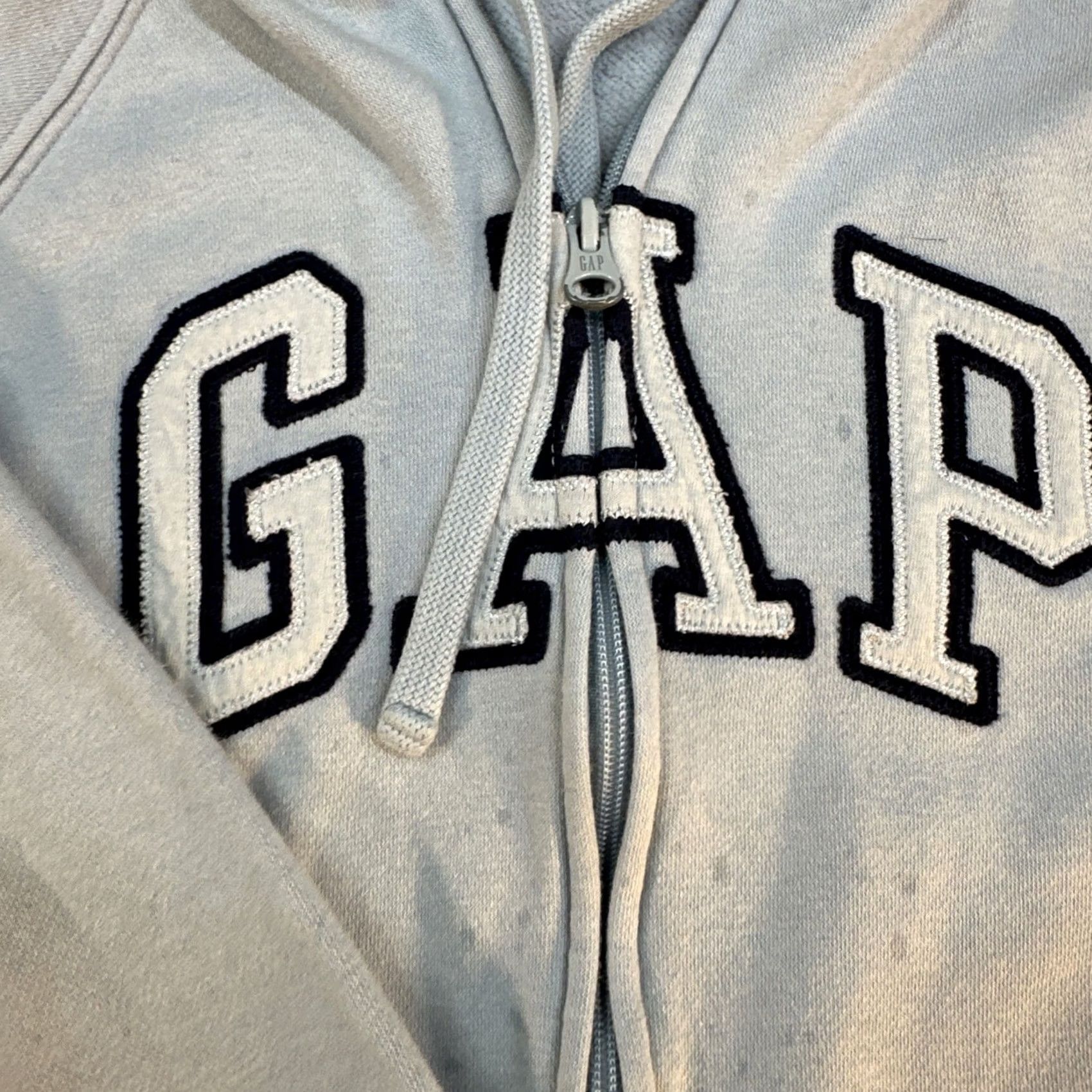 Gap VINTAGE Gap Hoodie XS Light Blue Full Zip Mens Regular Size XS Blue Hoodie Gap Mens XS Light Blue Full Zip Size US XS / EU 42 / 0 - 5 Thumbnail