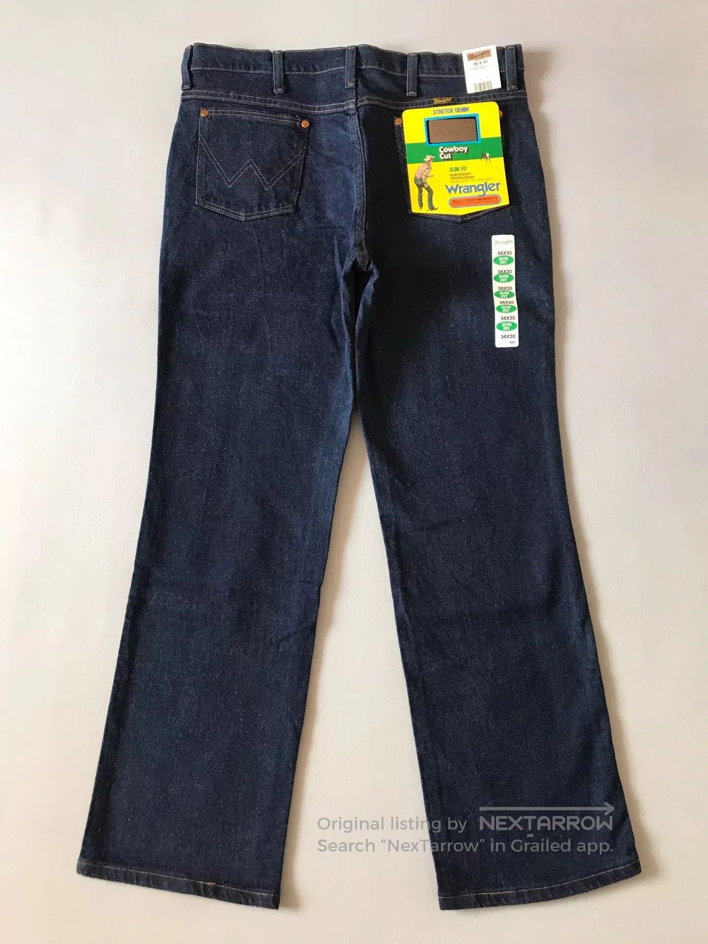 Wrangler Wrangler 937STR BootCut Jeans. Size US 36 / EU 52 - 3 Thumbnail