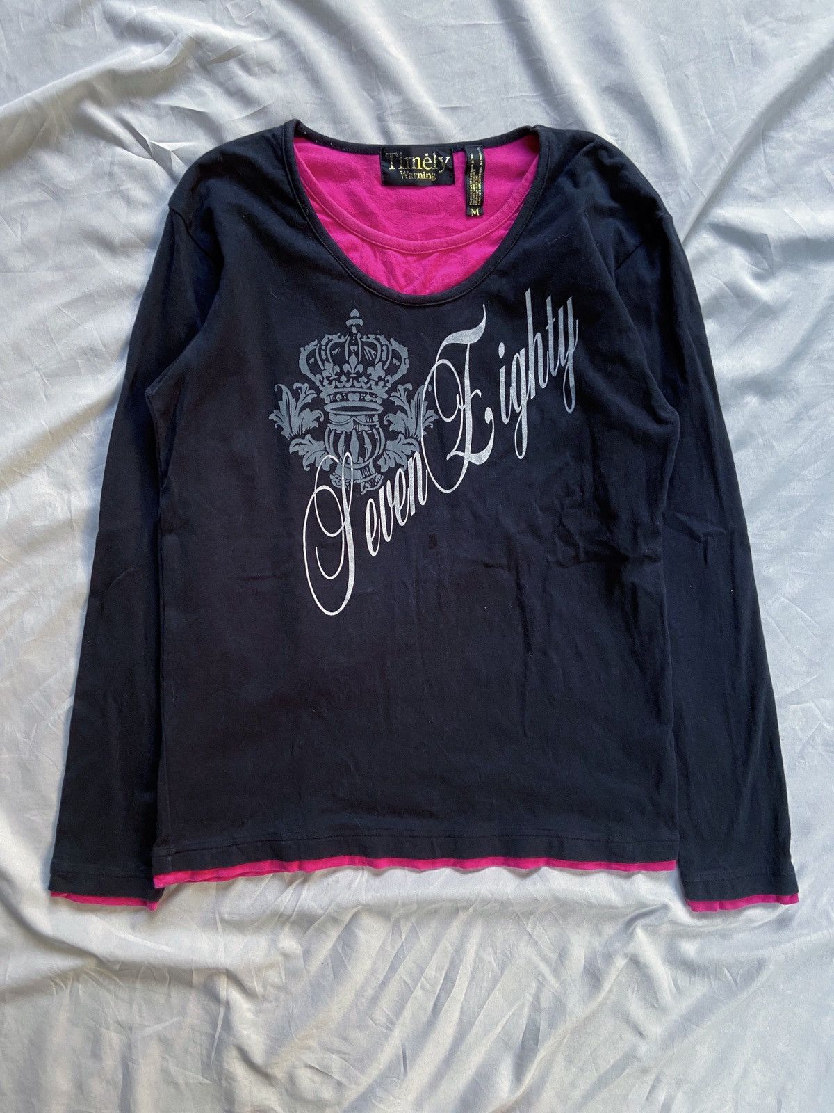 Japanese Brand SEVEN LIGHTY DOUBLE LAYER STYLE LONG SLEEVE Size US M / EU 48-50 / 2 - 1 Thumbnail