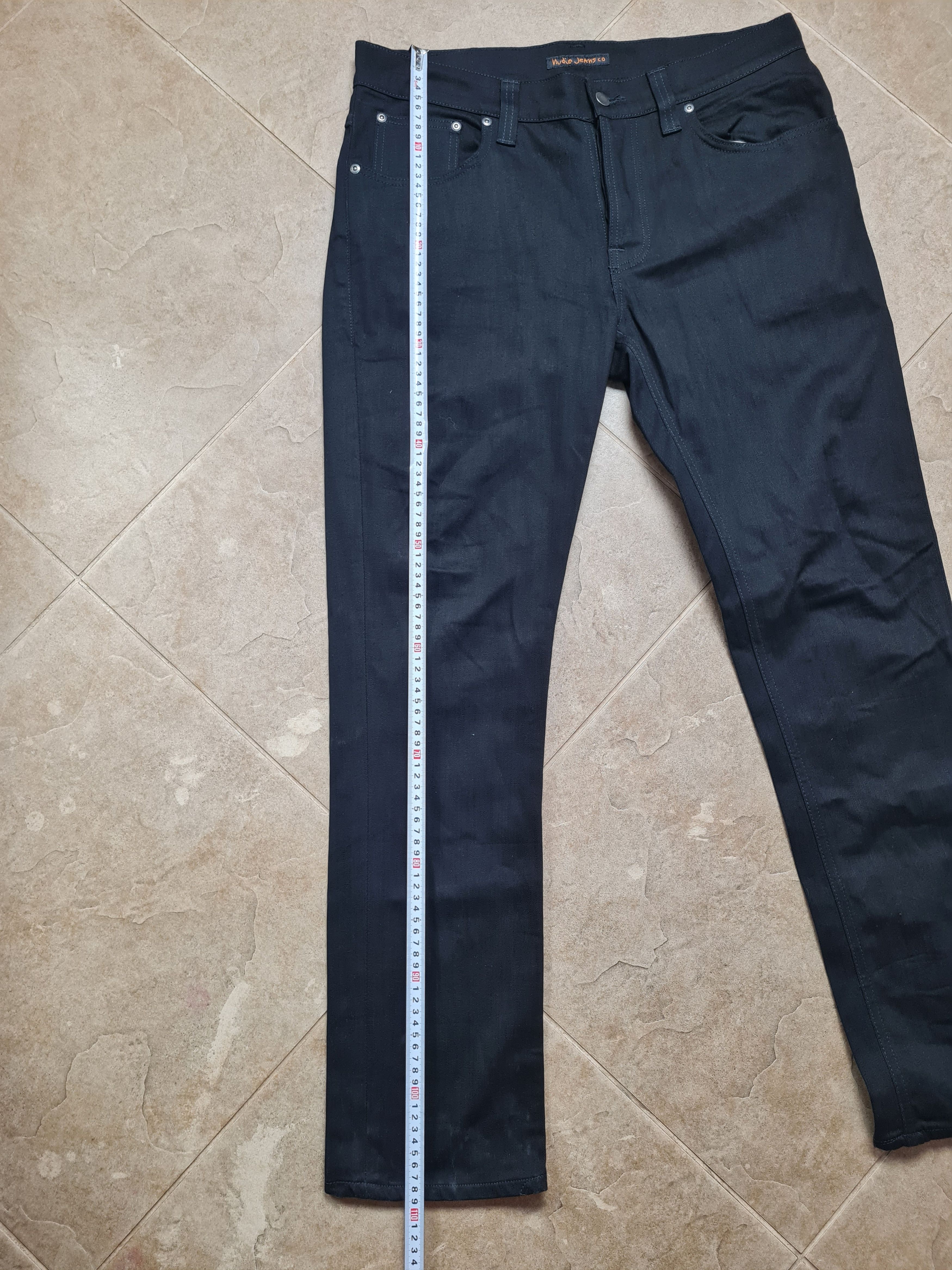 Nudie Jeans Vintage Denim Nudie Jeans Brute Knut Dry Cold Black 36/32 Size US 36 / EU 52 - 6 Thumbnail