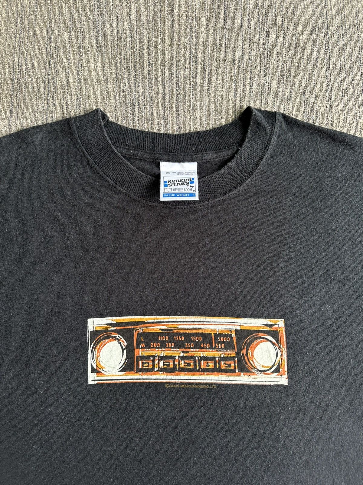 Band Tees Vintage 90’s Oasis Stereo Graphic Art Britpop Band Tees Euro Size US L / EU 52-54 / 3 - 1 Thumbnail