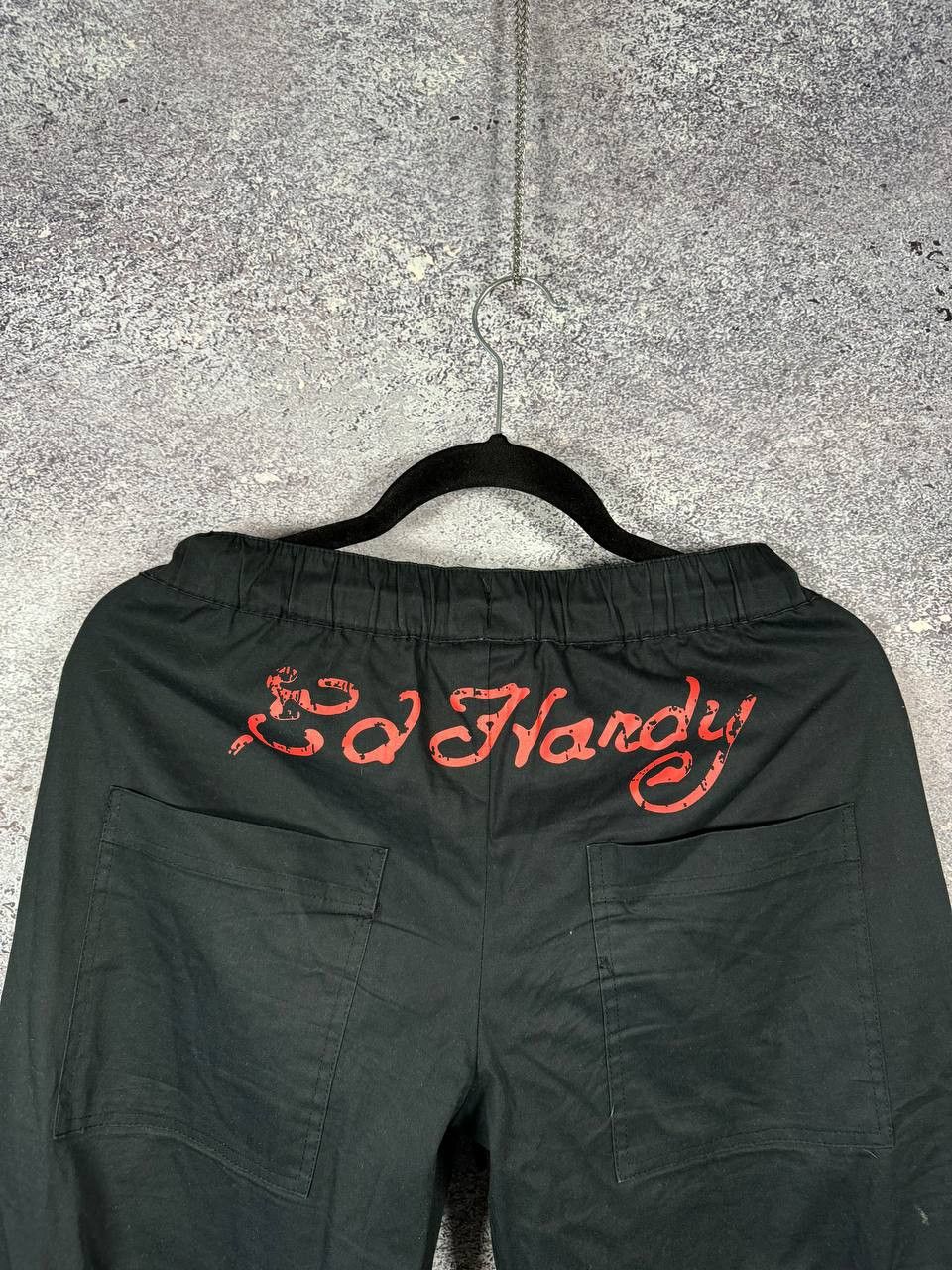 Ed Hardy × Urban Outfitters Ed Hardy x Urban Outfitters Cargo Pants Cotton Men XS Black Size US 30 / EU 46 - 13 Thumbnail